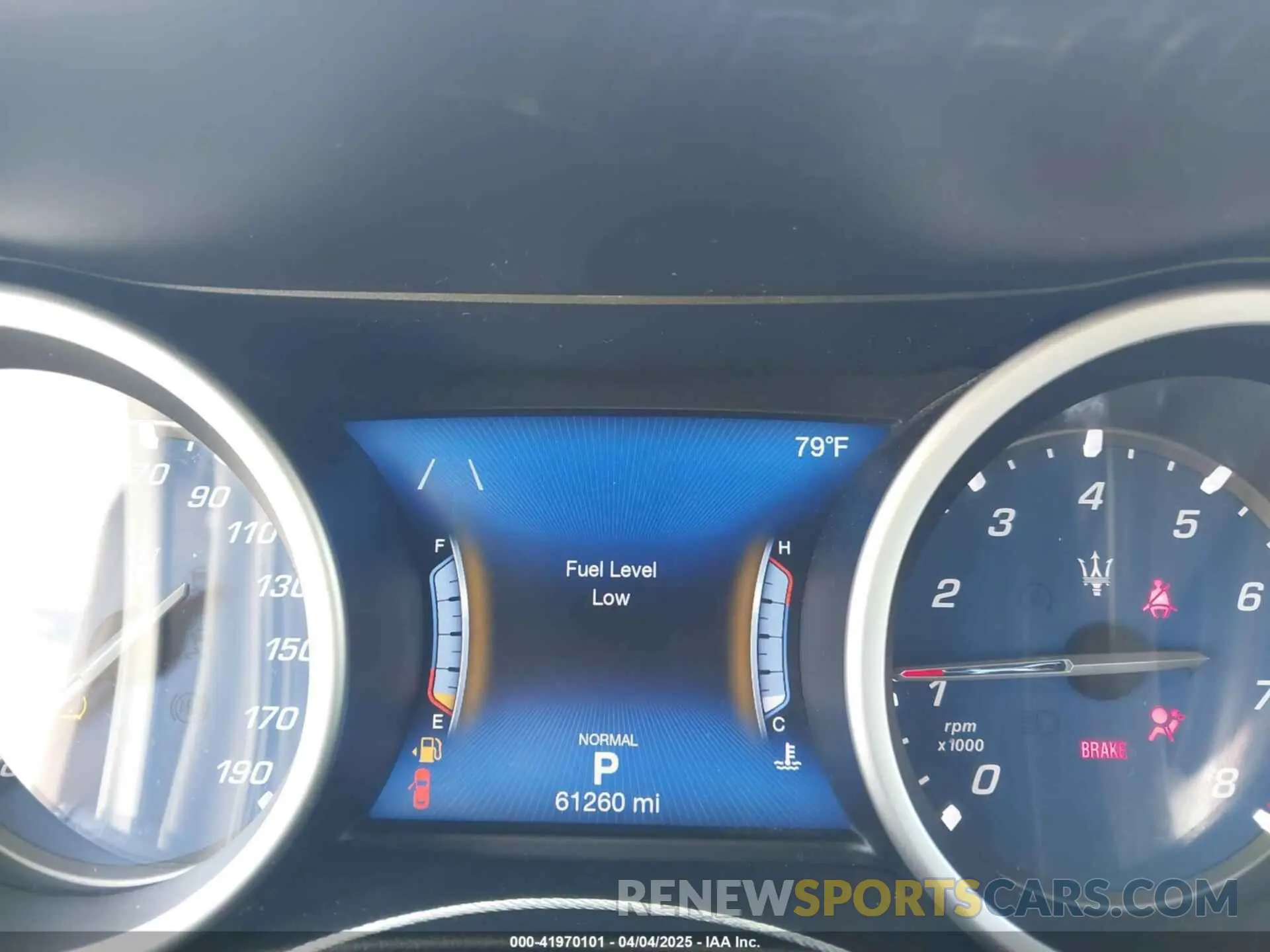 7 Photograph of a damaged car ZAM57XSA5K1328183 MASERATI GHIBLI 2019