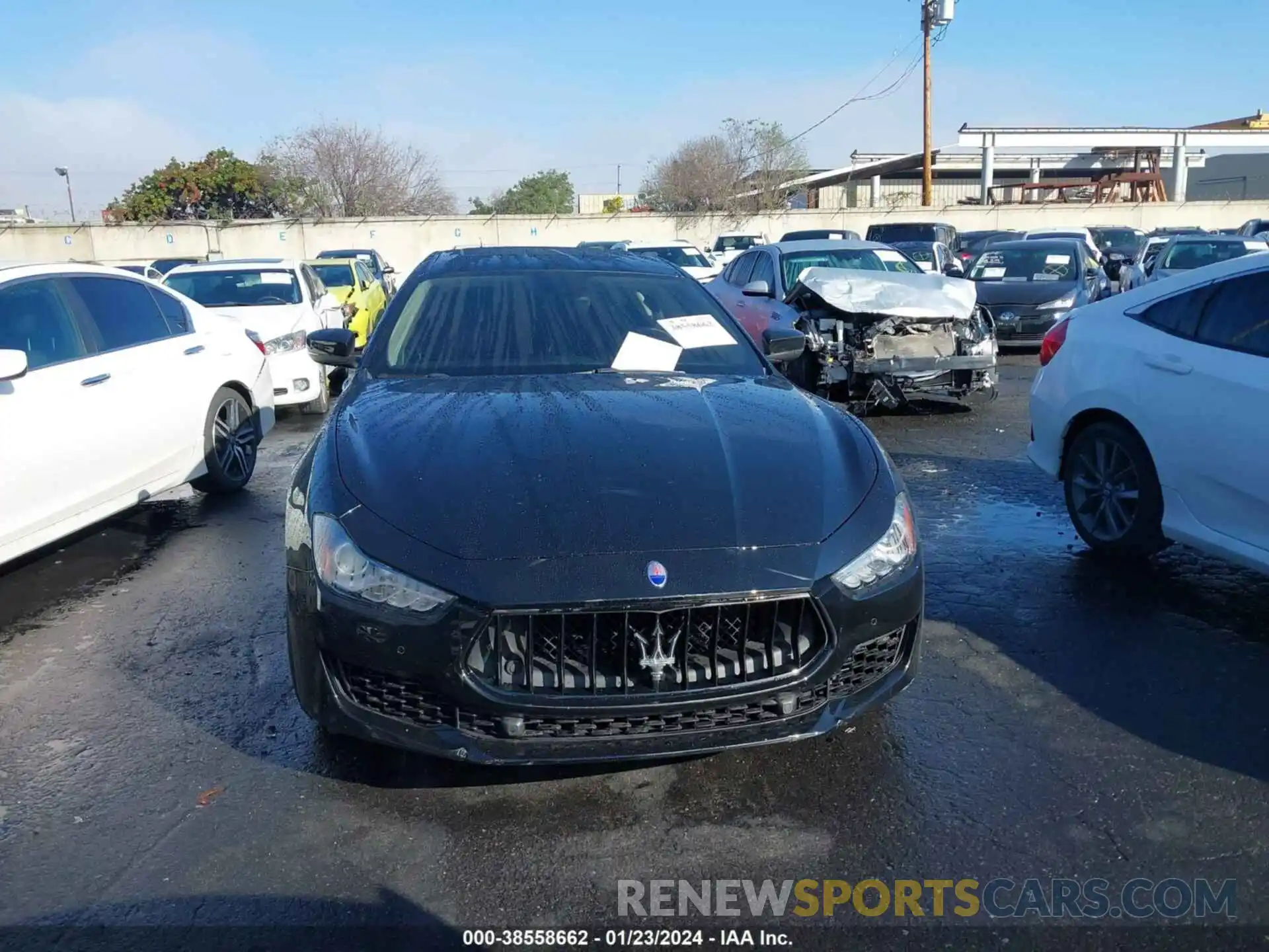 13 Photograph of a damaged car ZAM57XSA9K1329496 MASERATI GHIBLI 2019