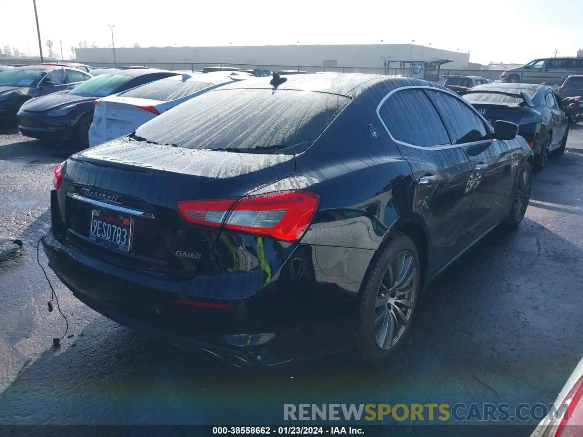 4 Photograph of a damaged car ZAM57XSA9K1329496 MASERATI GHIBLI 2019