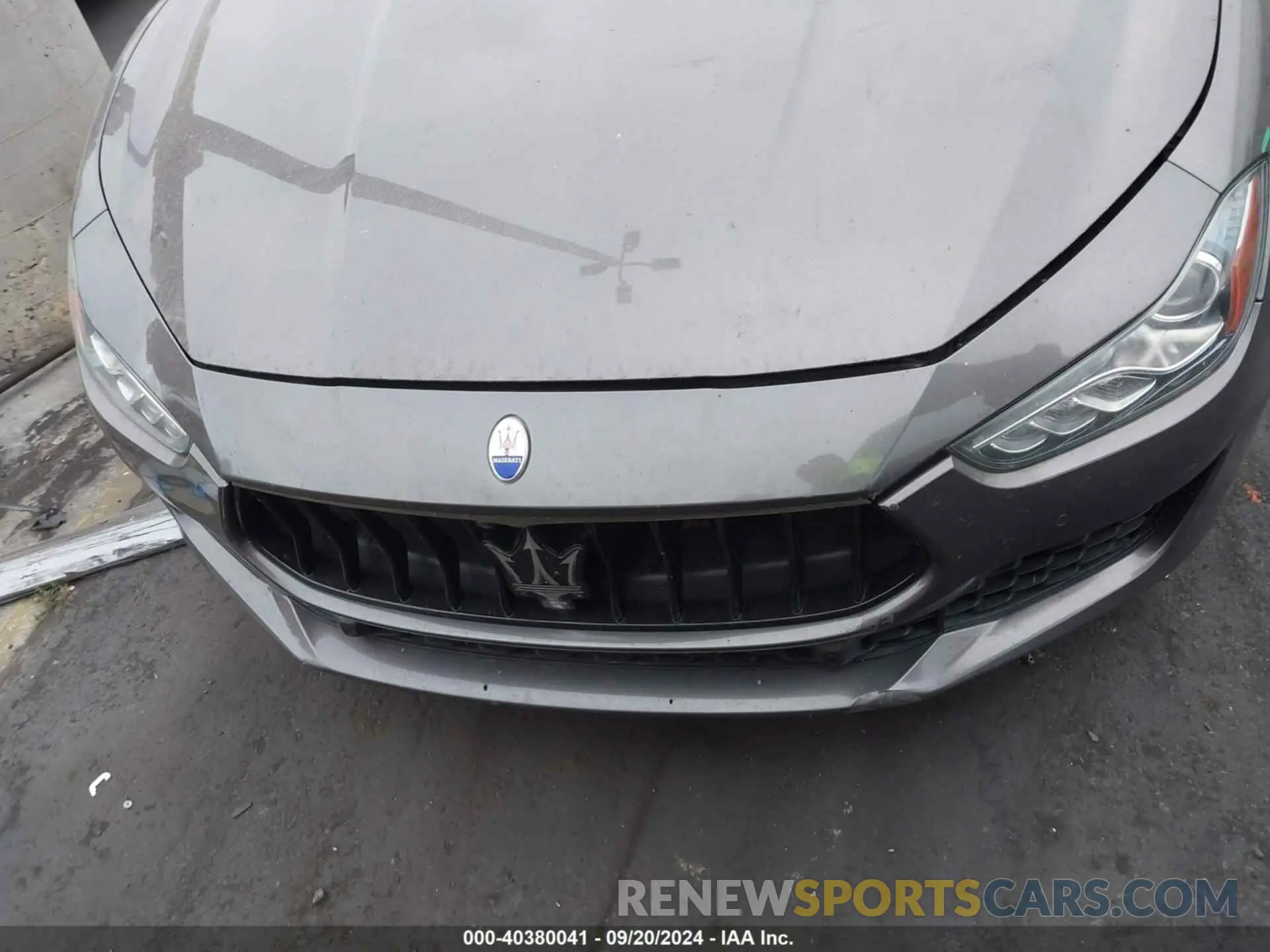 13 Photograph of a damaged car ZAM57YSAXK1334096 MASERATI GHIBLI 2019