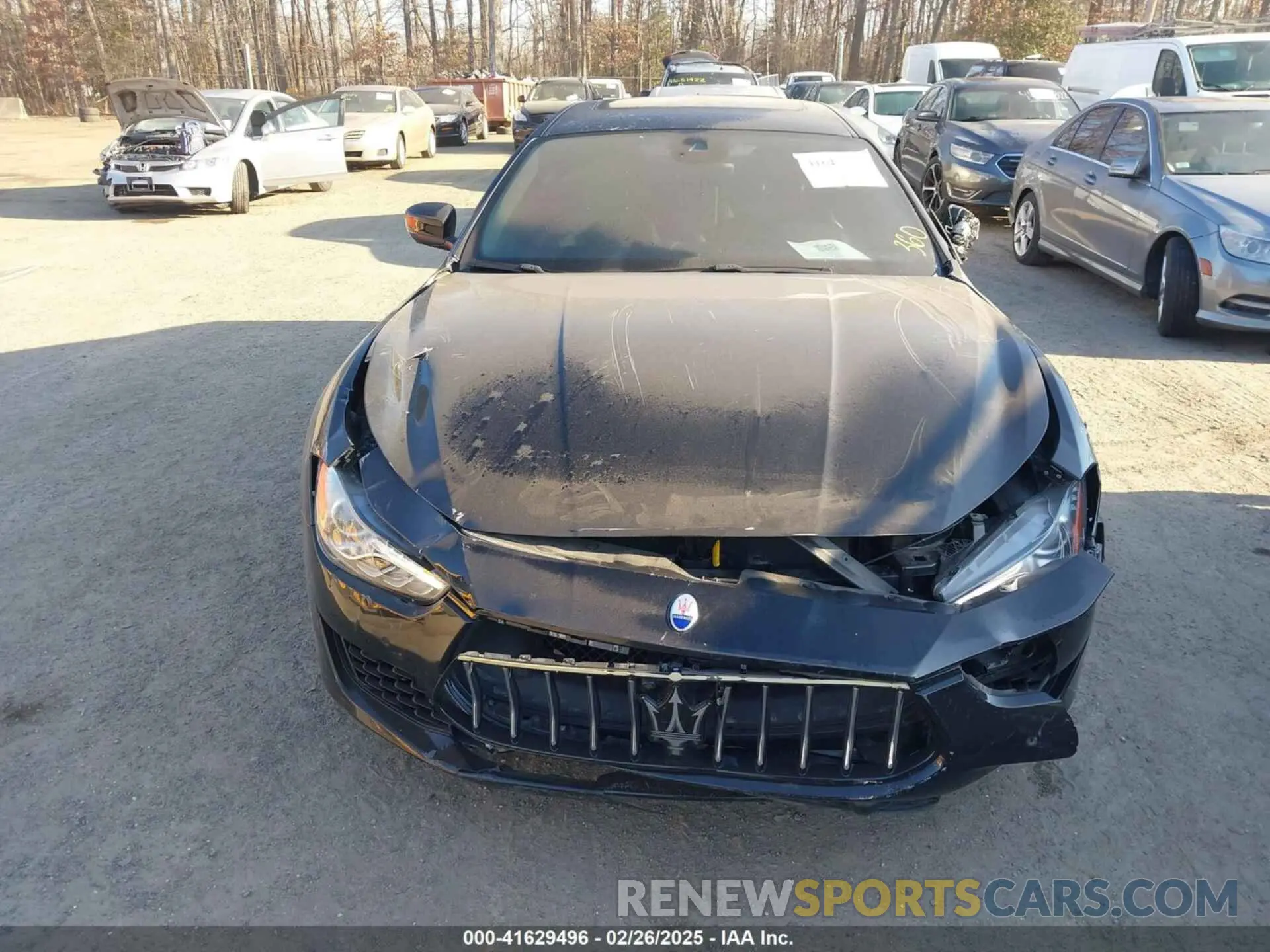 12 Photograph of a damaged car ZAM57YTA7K1334068 MASERATI GHIBLI 2019