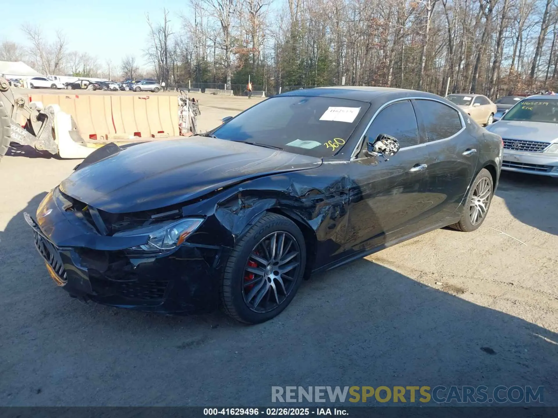 14 Photograph of a damaged car ZAM57YTA7K1334068 MASERATI GHIBLI 2019