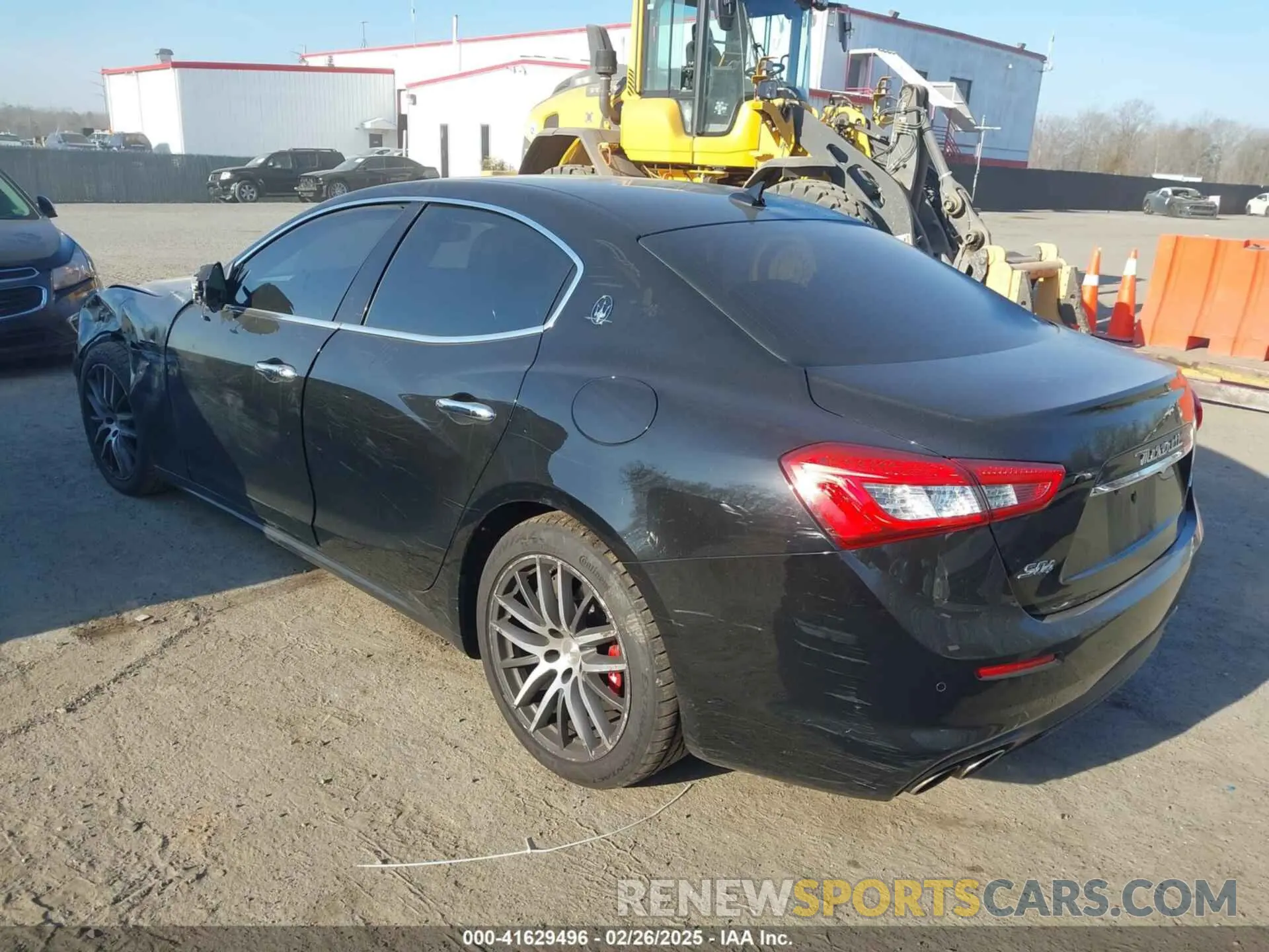 3 Photograph of a damaged car ZAM57YTA7K1334068 MASERATI GHIBLI 2019