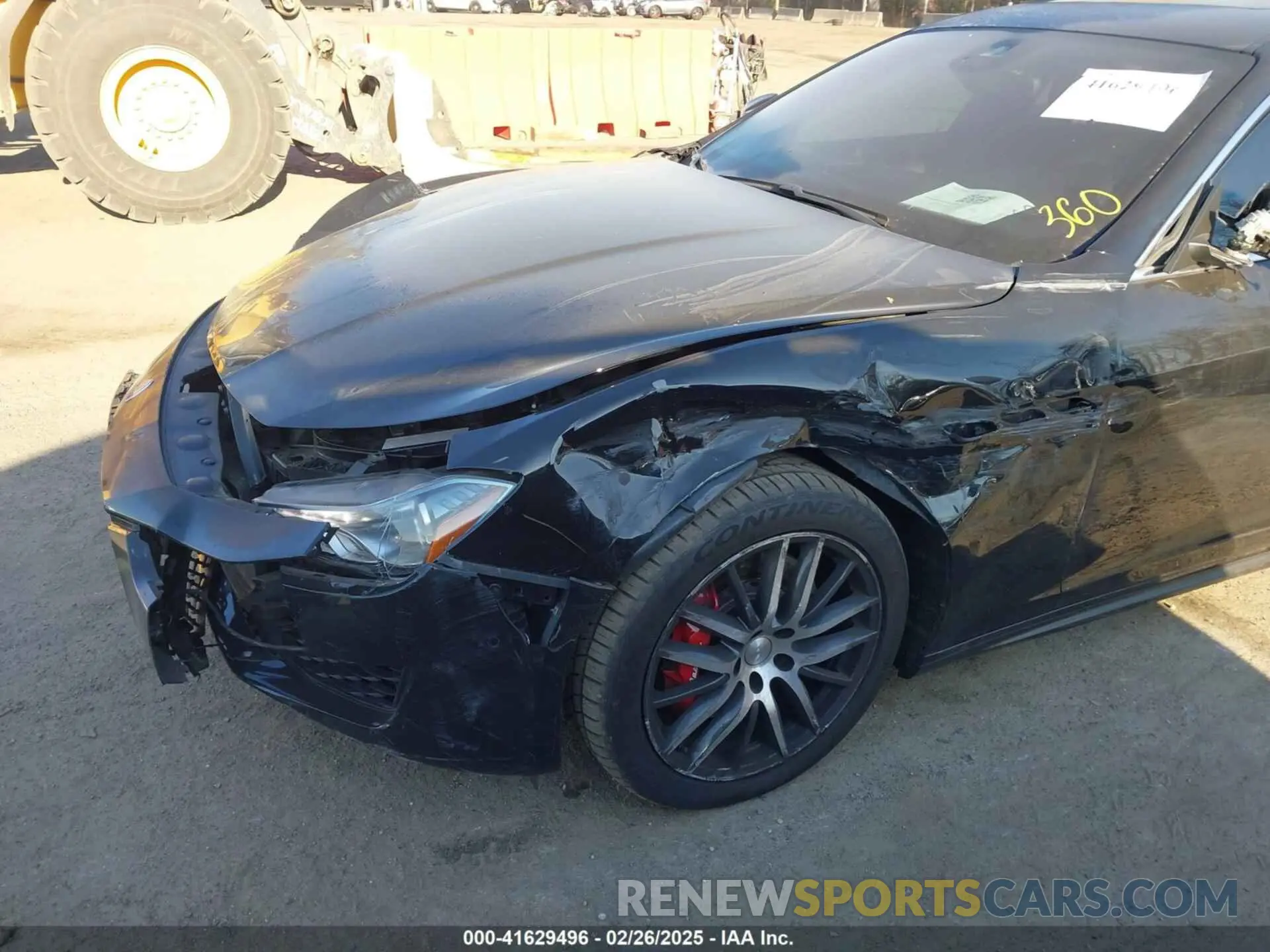 6 Photograph of a damaged car ZAM57YTA7K1334068 MASERATI GHIBLI 2019