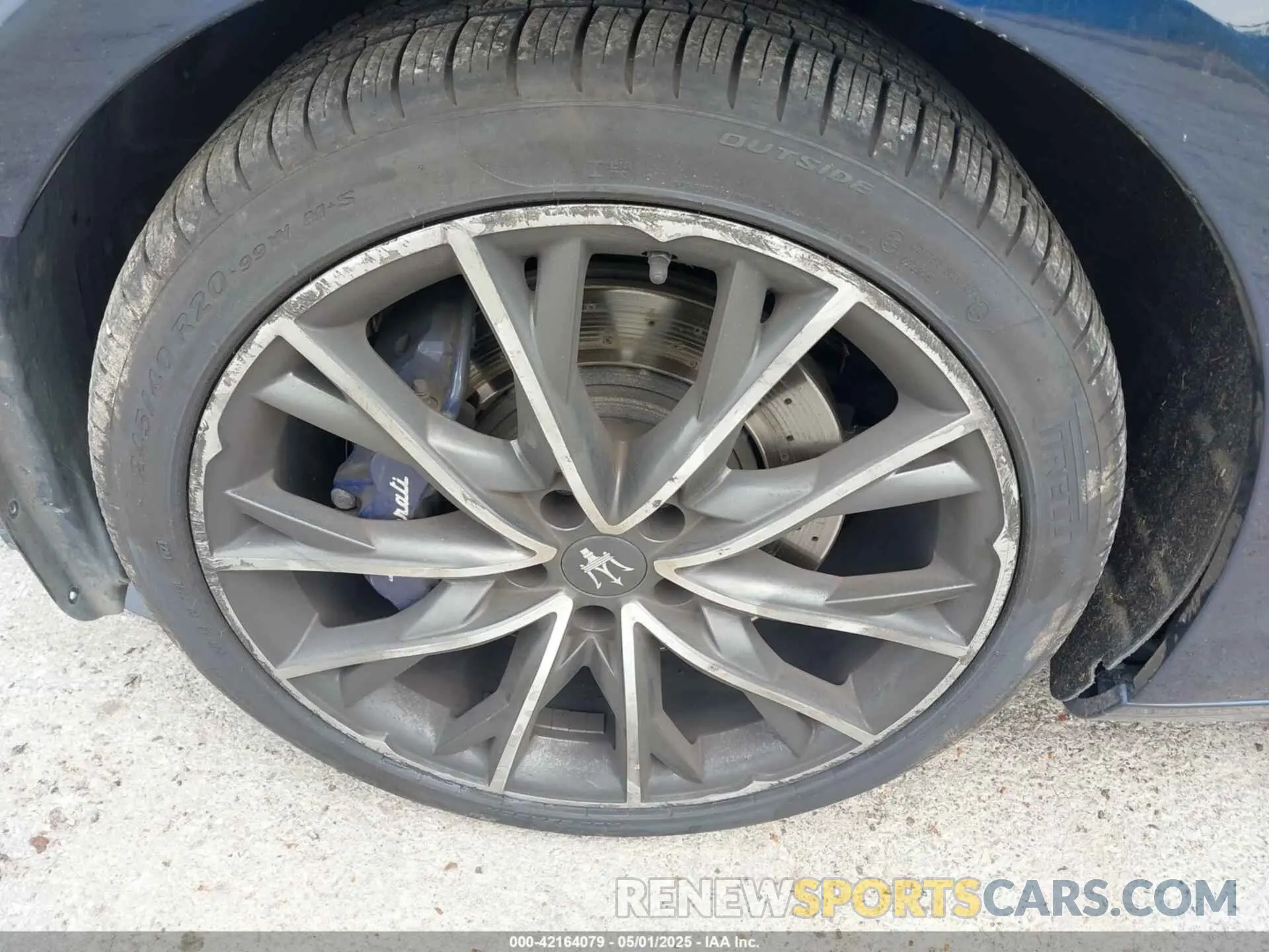 20 Photograph of a damaged car ZAM57YTL4K1334613 MASERATI GHIBLI 2019