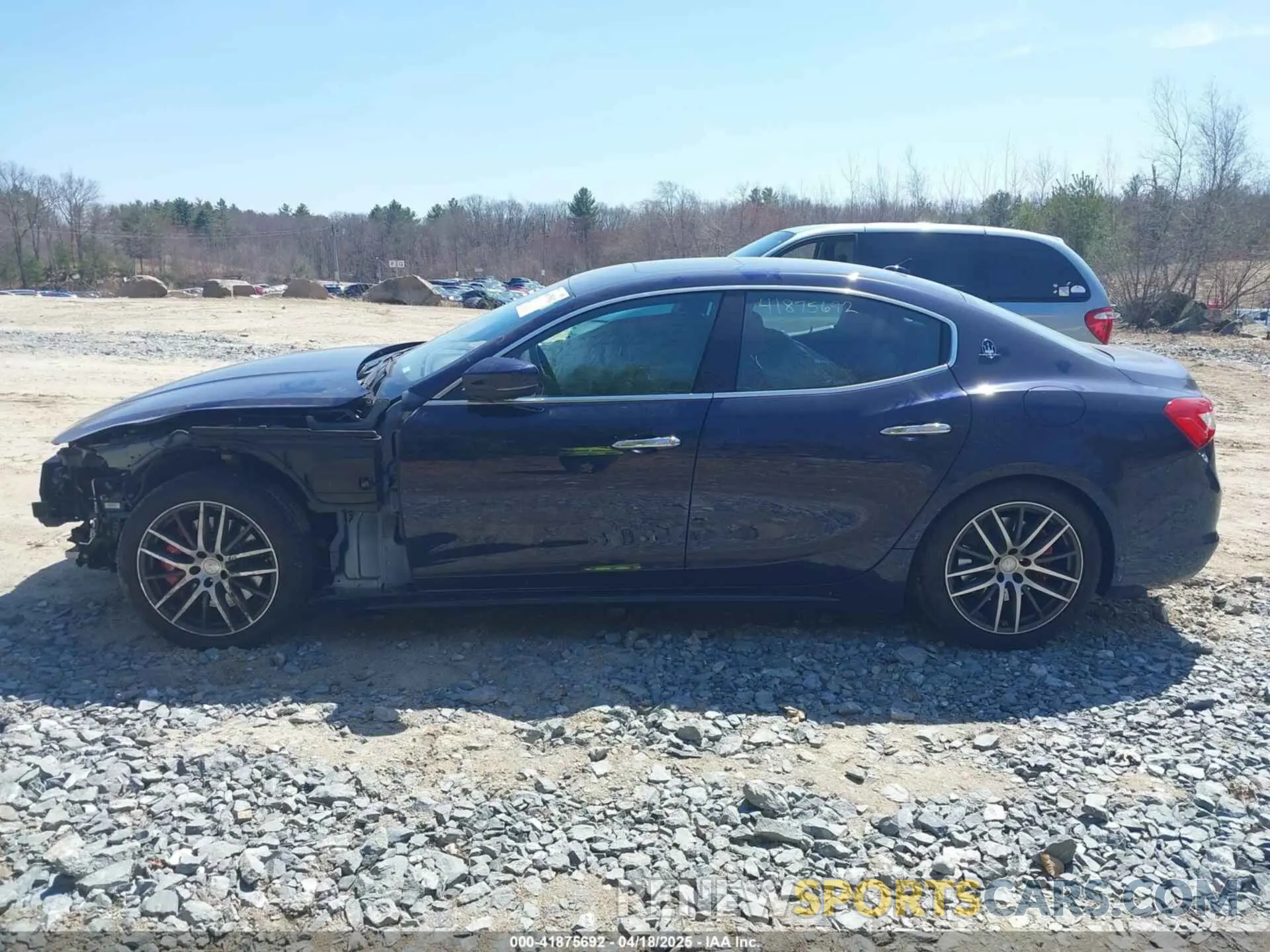 15 Photograph of a damaged car ZAM57YTLXK1338200 MASERATI GHIBLI 2019