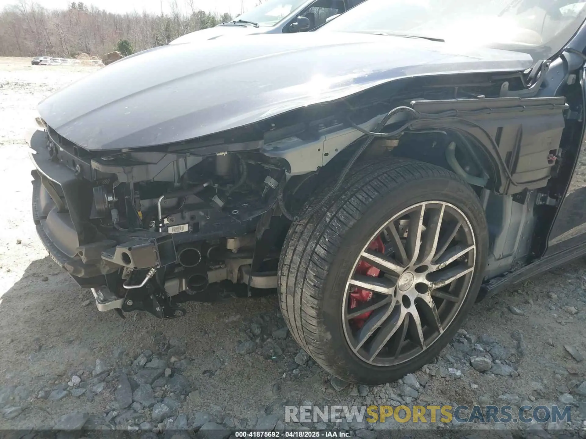 6 Photograph of a damaged car ZAM57YTLXK1338200 MASERATI GHIBLI 2019