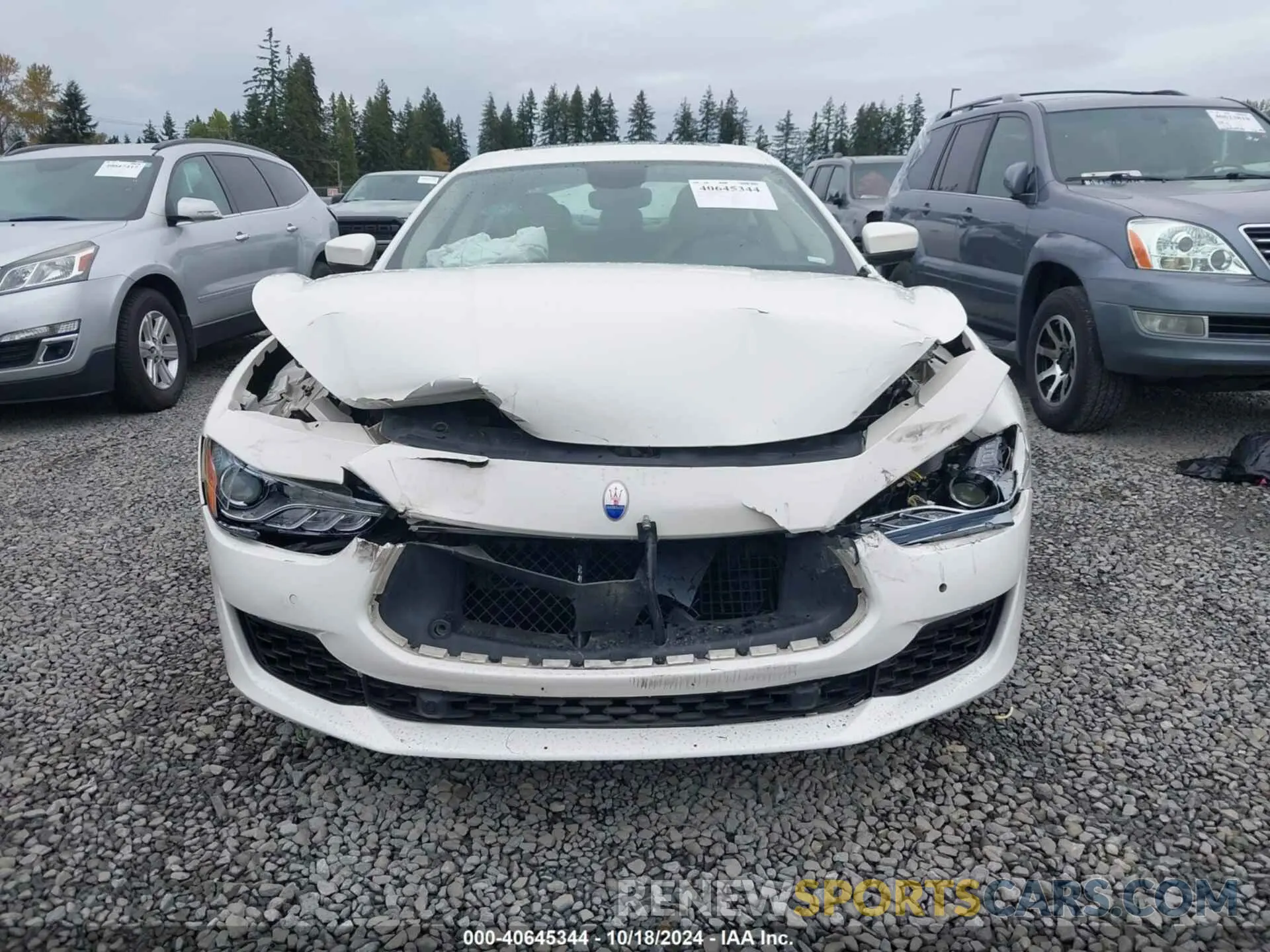 6 Photograph of a damaged car ZAM57XSA4L1344425 MASERATI GHIBLI 2020