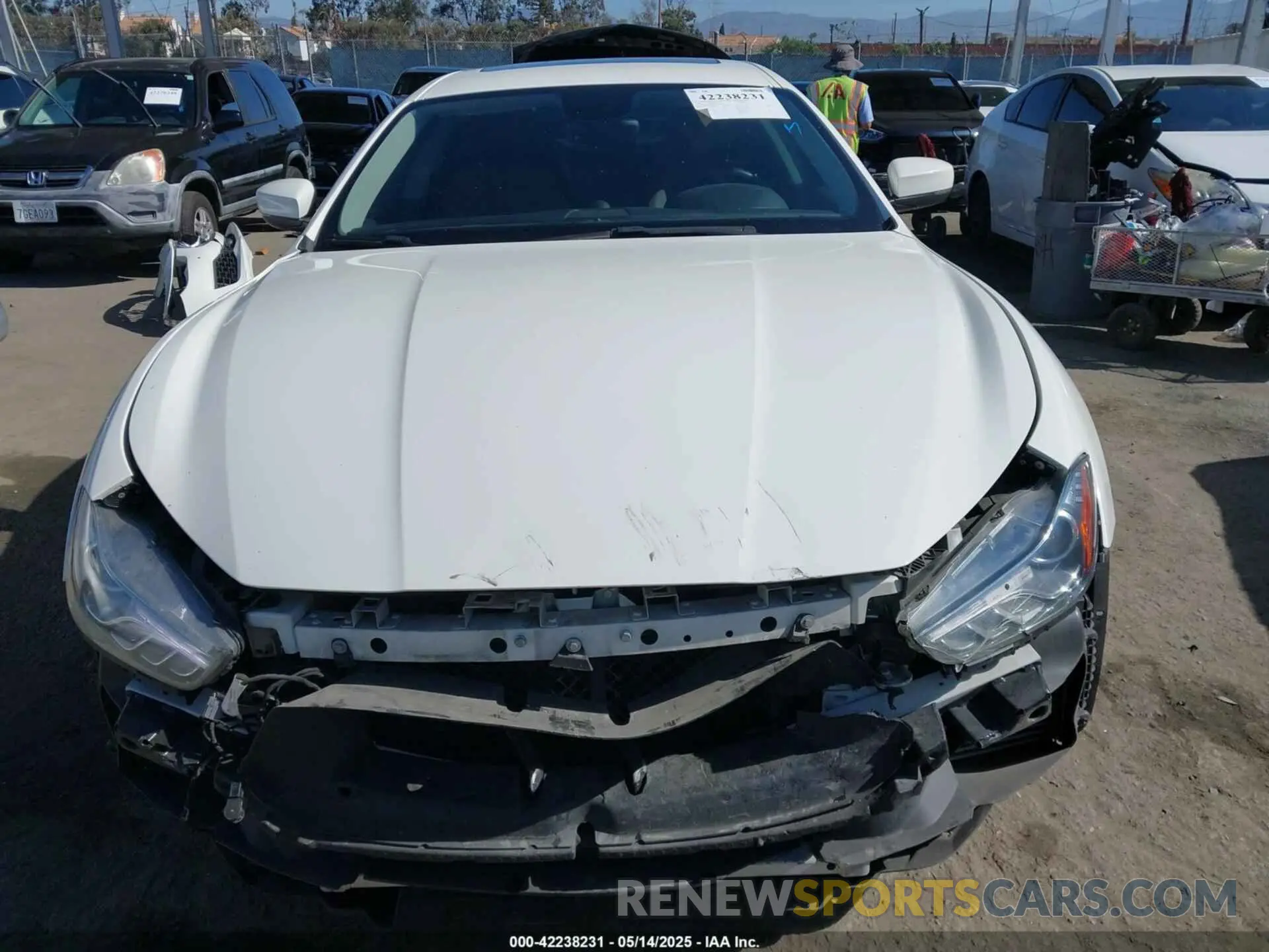 13 Photograph of a damaged car ZAM57XSA8L1355606 MASERATI GHIBLI 2020