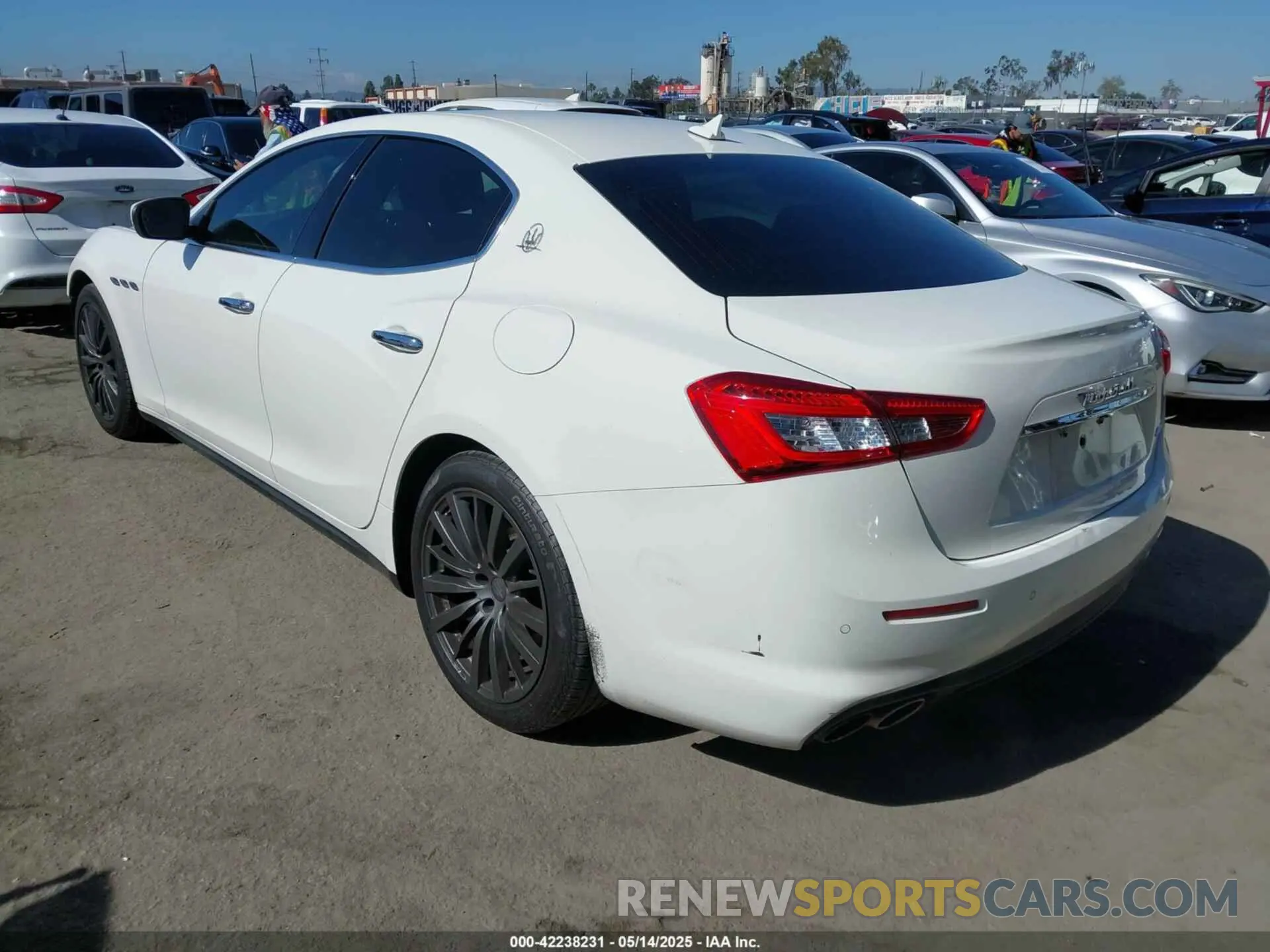 3 Photograph of a damaged car ZAM57XSA8L1355606 MASERATI GHIBLI 2020