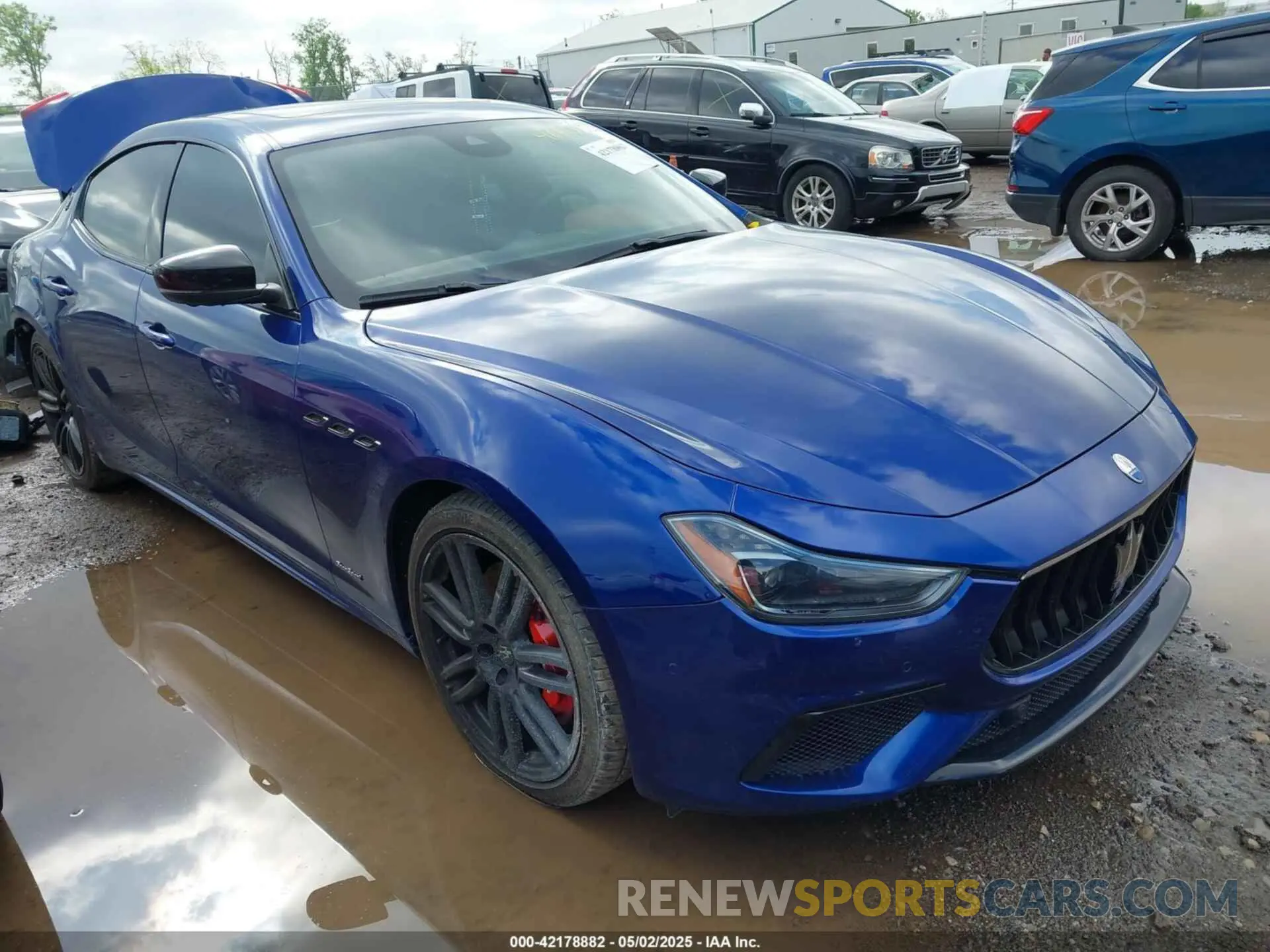 1 Photograph of a damaged car ZAM57YTS9L1353960 MASERATI GHIBLI 2020
