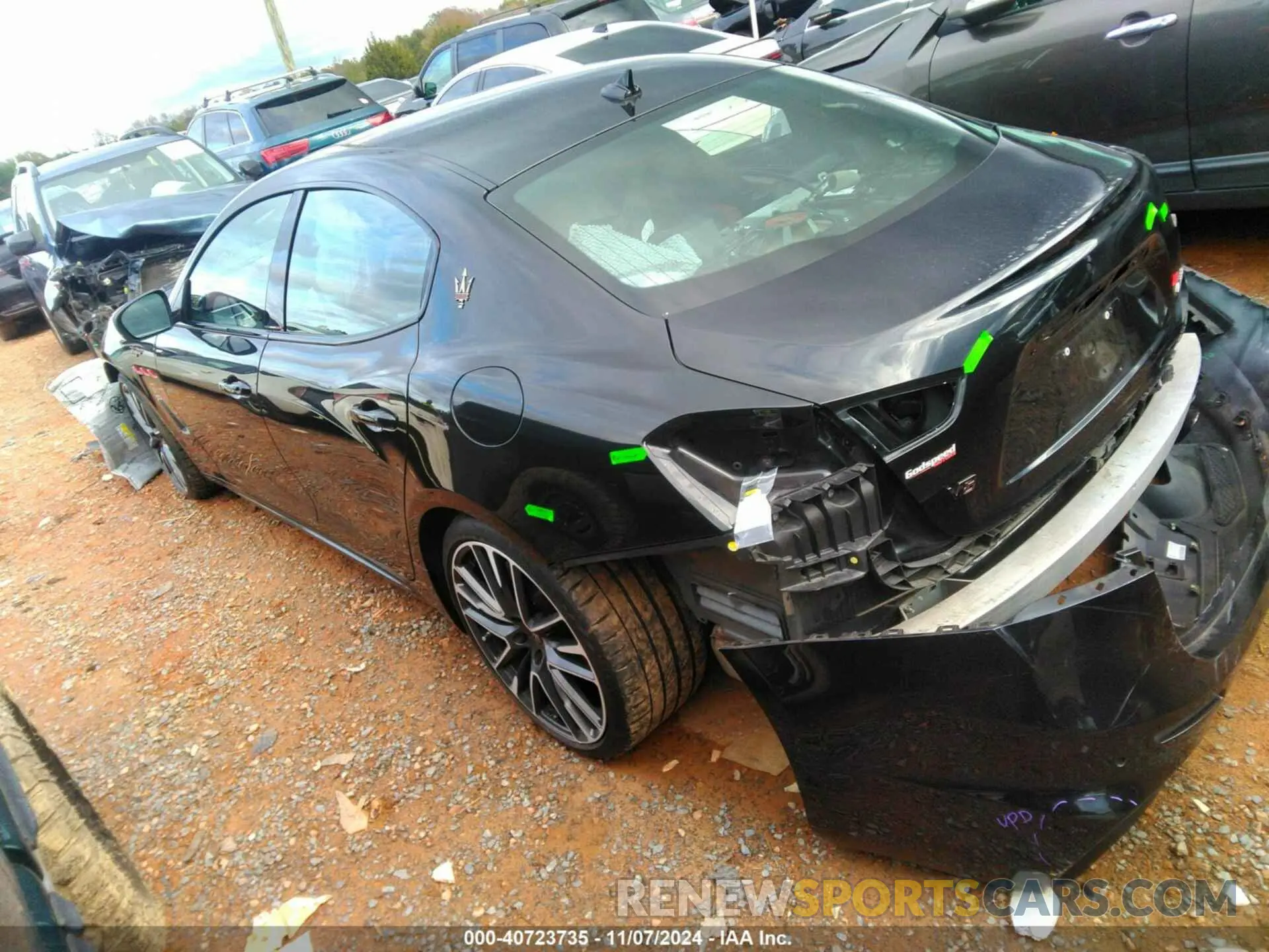 3 Photograph of a damaged car ZAM57ZST1NX399931 MASERATI GHIBLI 2022