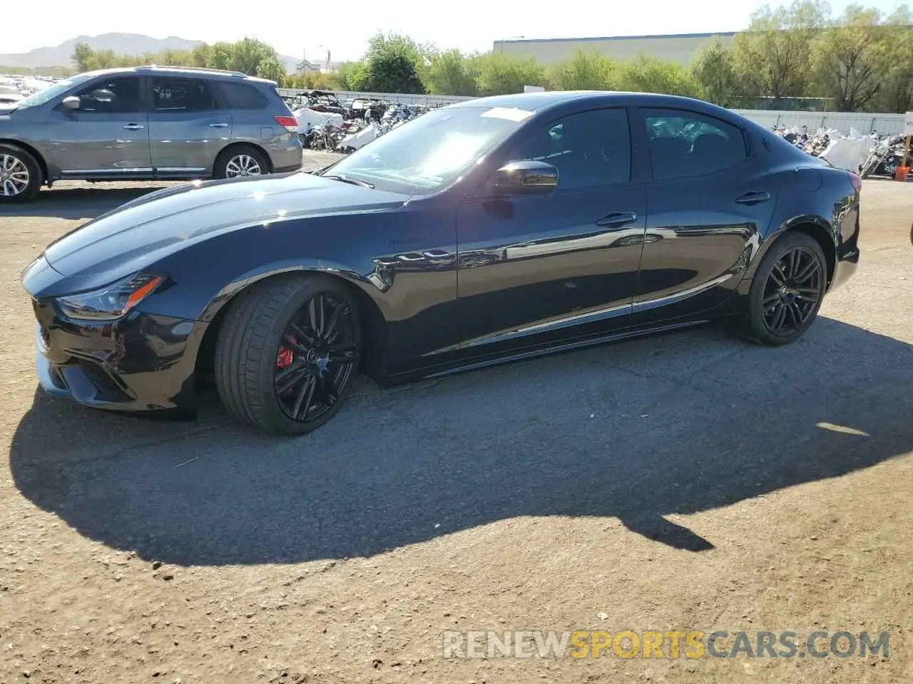 1 Photograph of a damaged car ZAM57YSM2N1388300 MASERATI GHIBLI MOD 2022