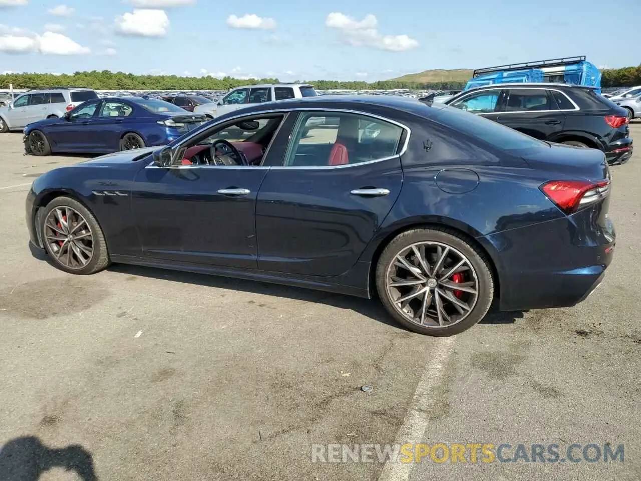 2 Photograph of a damaged car ZAM57YTM7N1388954 MASERATI GHIBLI MOD 2022
