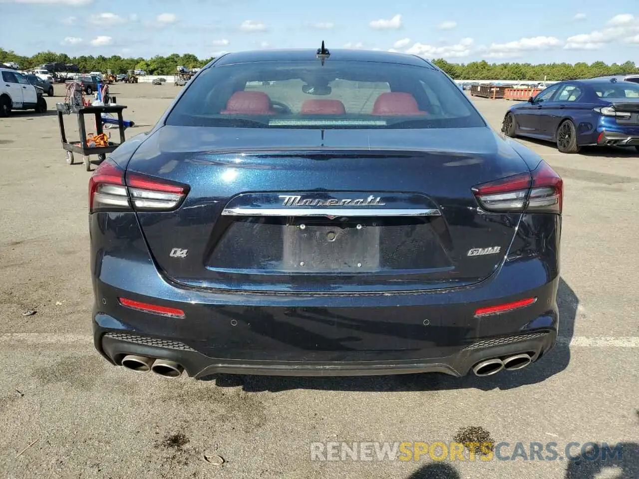 6 Photograph of a damaged car ZAM57YTM7N1388954 MASERATI GHIBLI MOD 2022