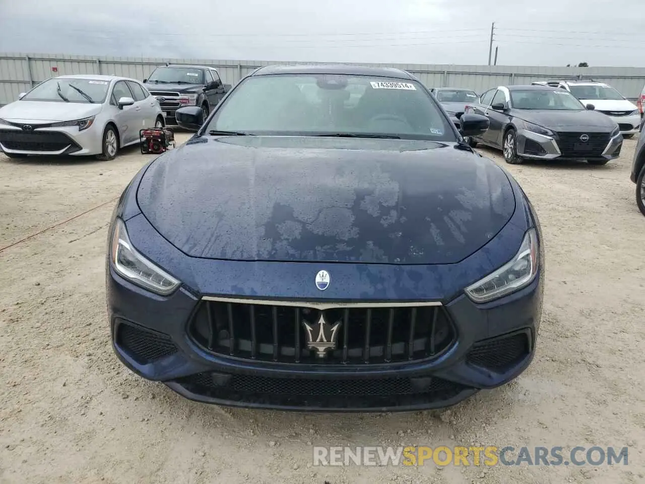5 Photograph of a damaged car ZAM57YTM8PX414042 MASERATI GHIBLI MOD 2023