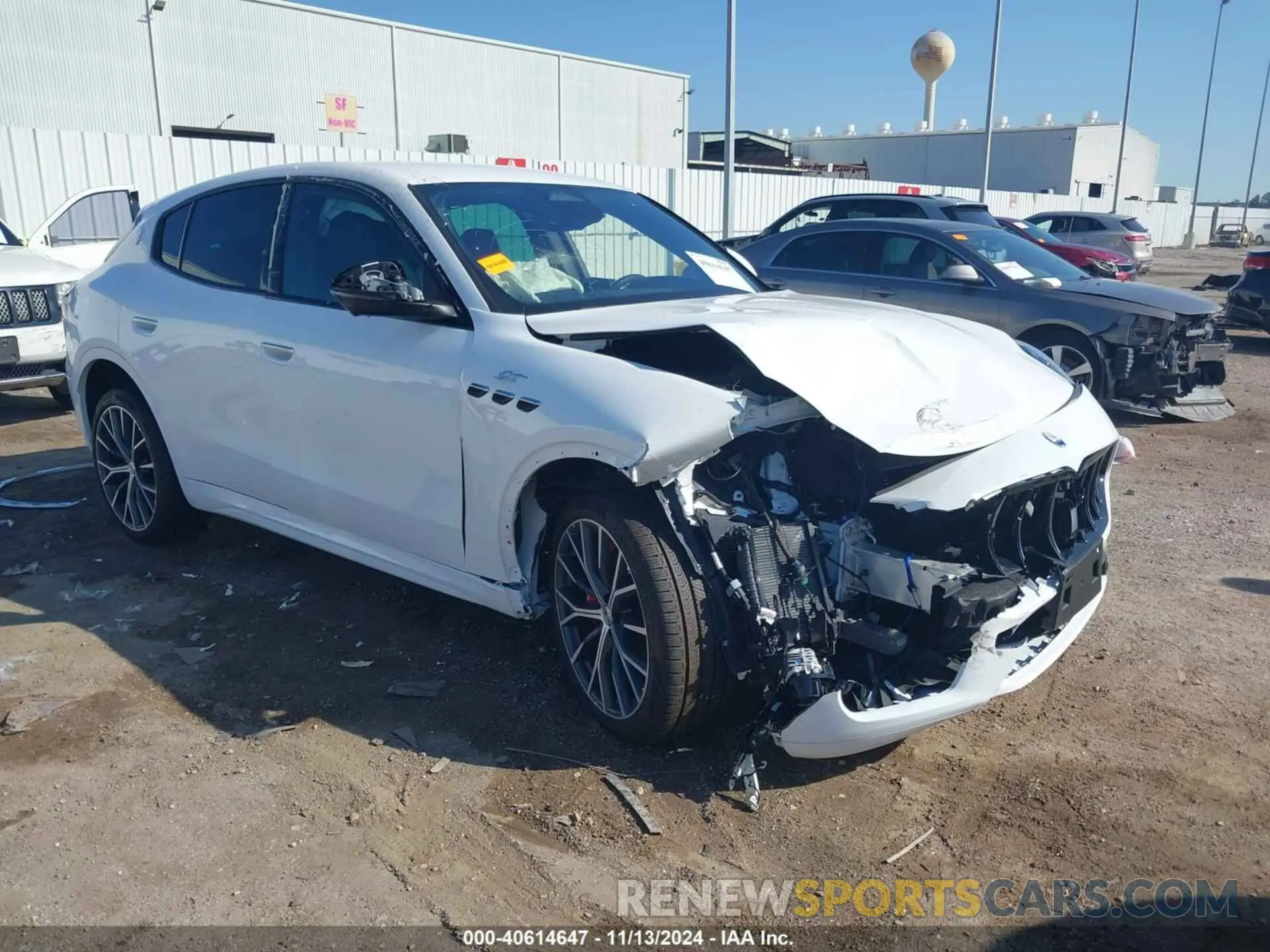 1 Photograph of a damaged car ZN682AVA0P7439641 MASERATI GRECALE 2023
