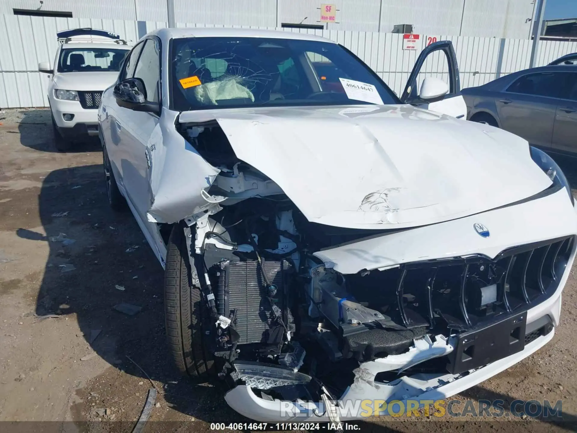 6 Photograph of a damaged car ZN682AVA0P7439641 MASERATI GRECALE 2023