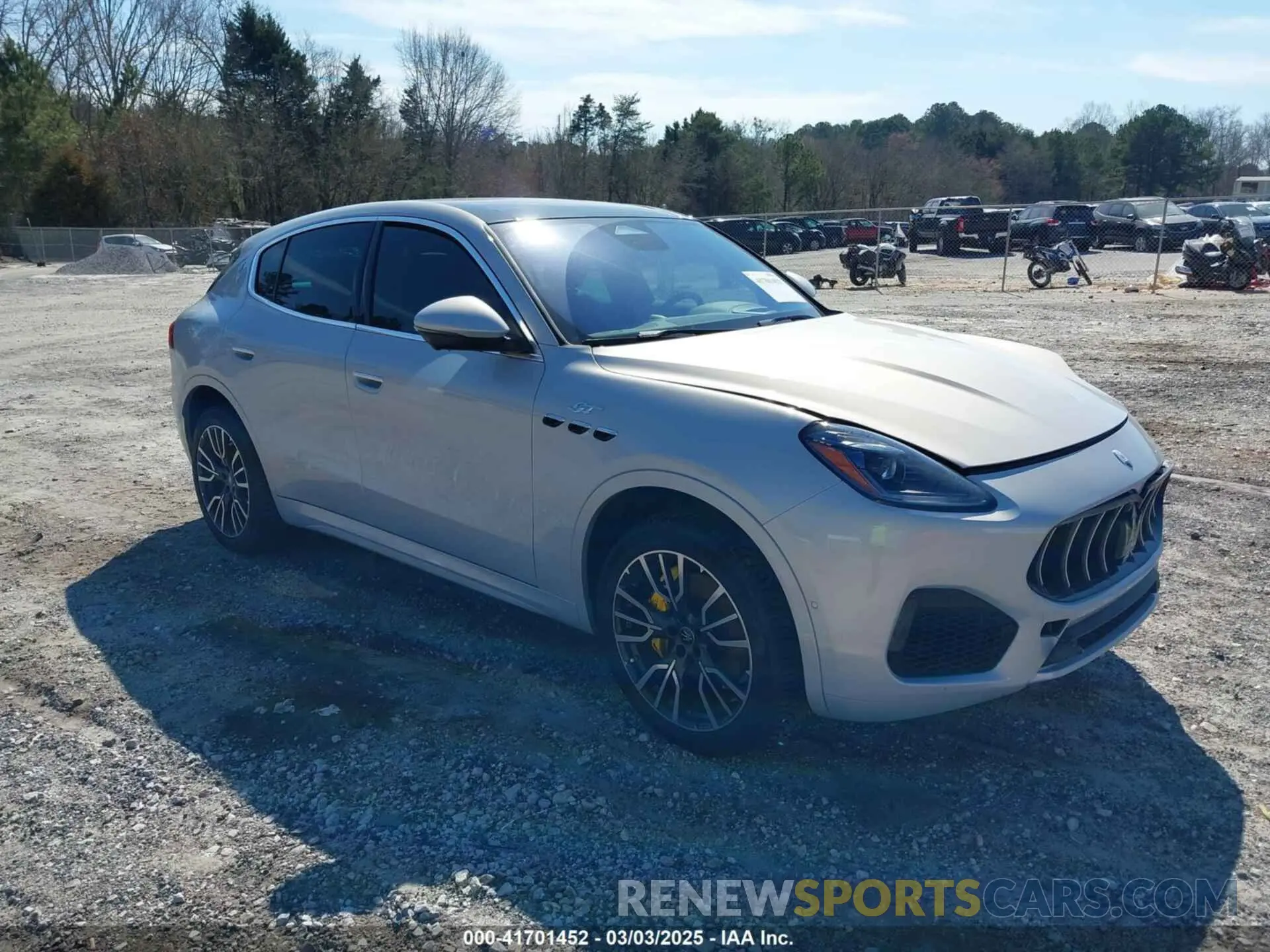 1 Photograph of a damaged car ZN6PMDAA7R7446246 MASERATI GRECALE 2024