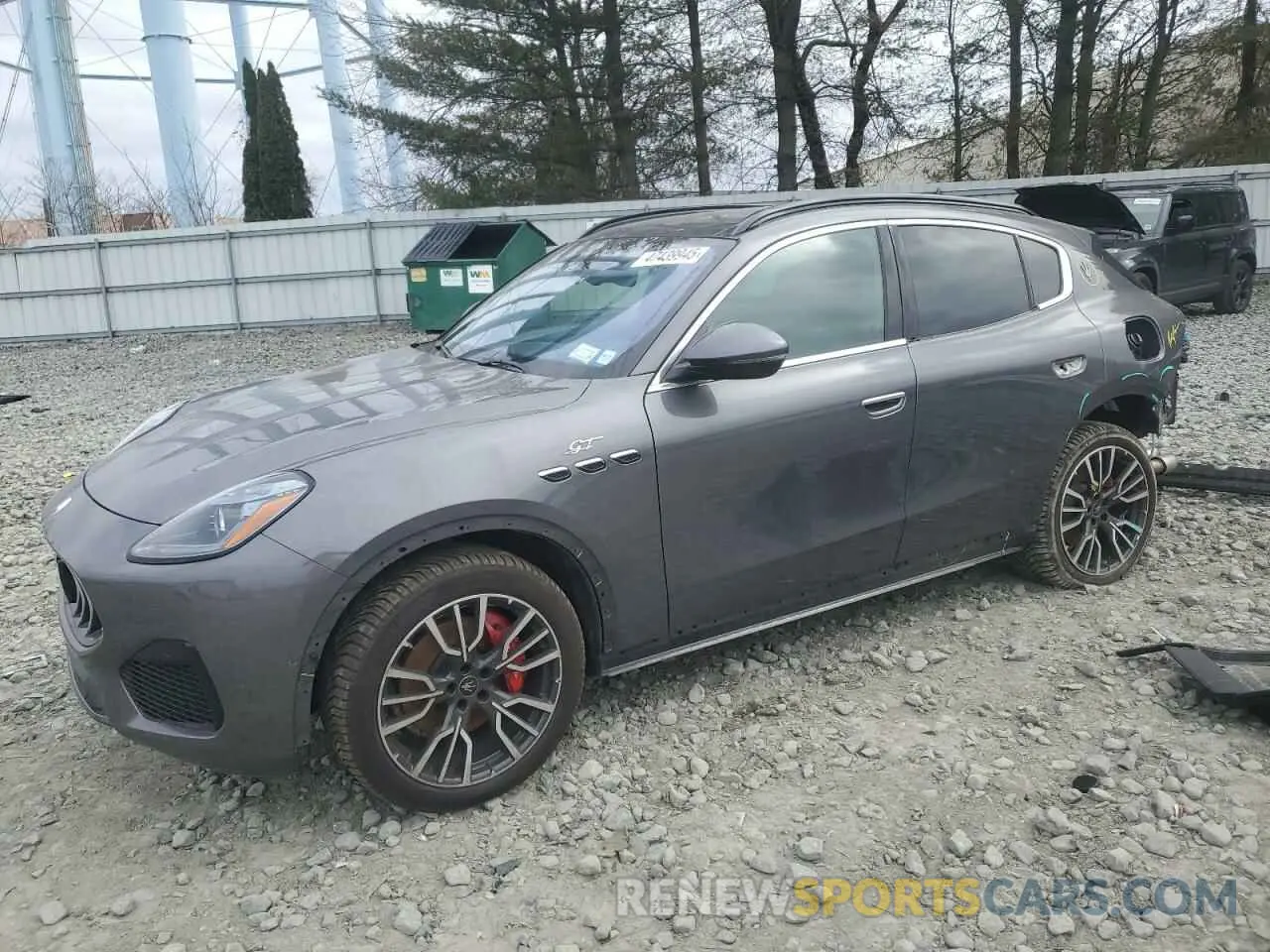 1 Photograph of a damaged car ZN682AVA6P7429258 MASERATI GRECALE GT 2023