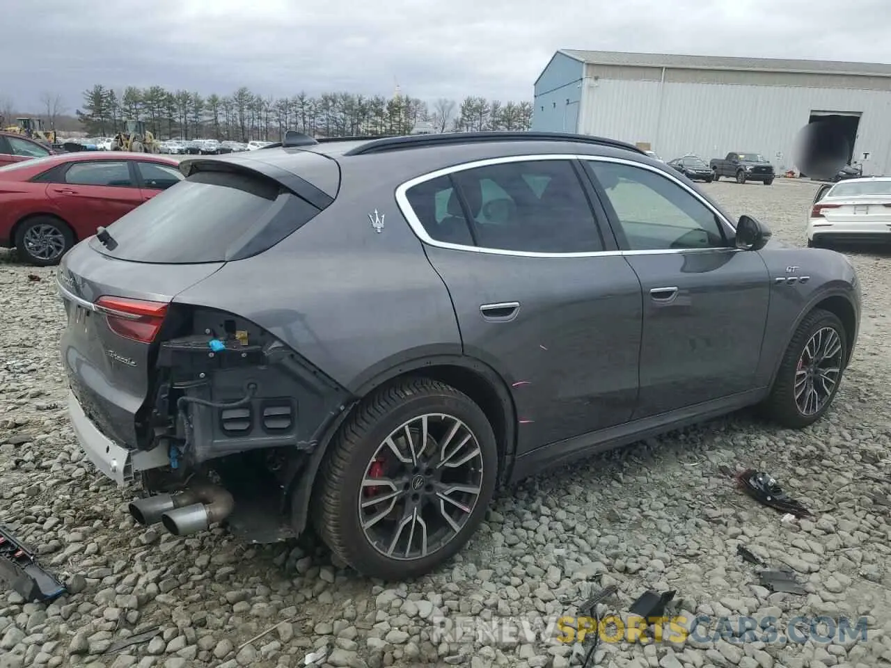 3 Photograph of a damaged car ZN682AVA6P7429258 MASERATI GRECALE GT 2023
