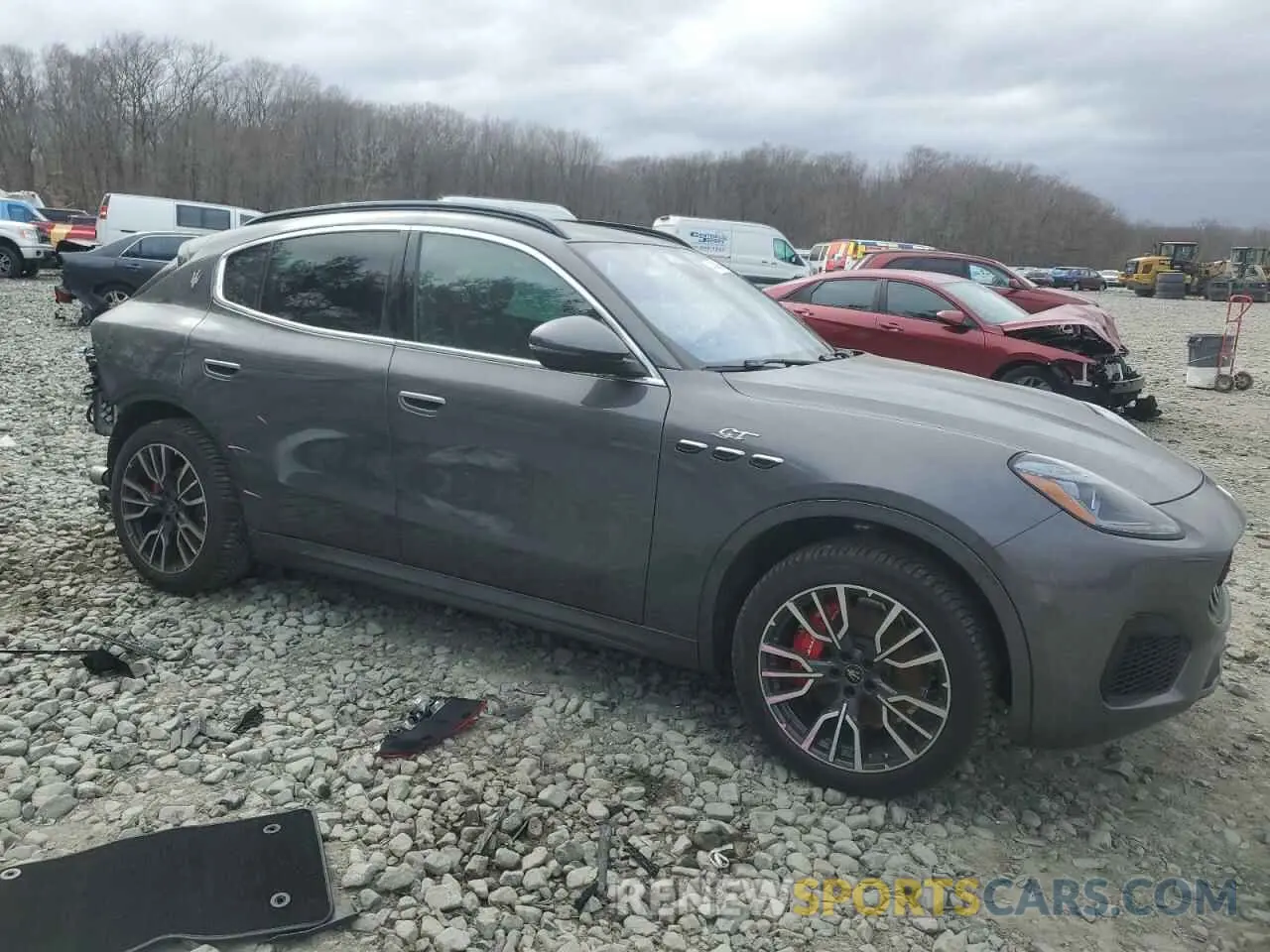 4 Photograph of a damaged car ZN682AVA6P7429258 MASERATI GRECALE GT 2023
