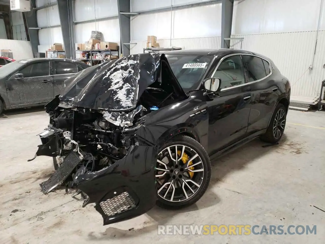 1 Photograph of a damaged car ZN6PMDAA9R7448368 MASERATI GRECALE GT 2024