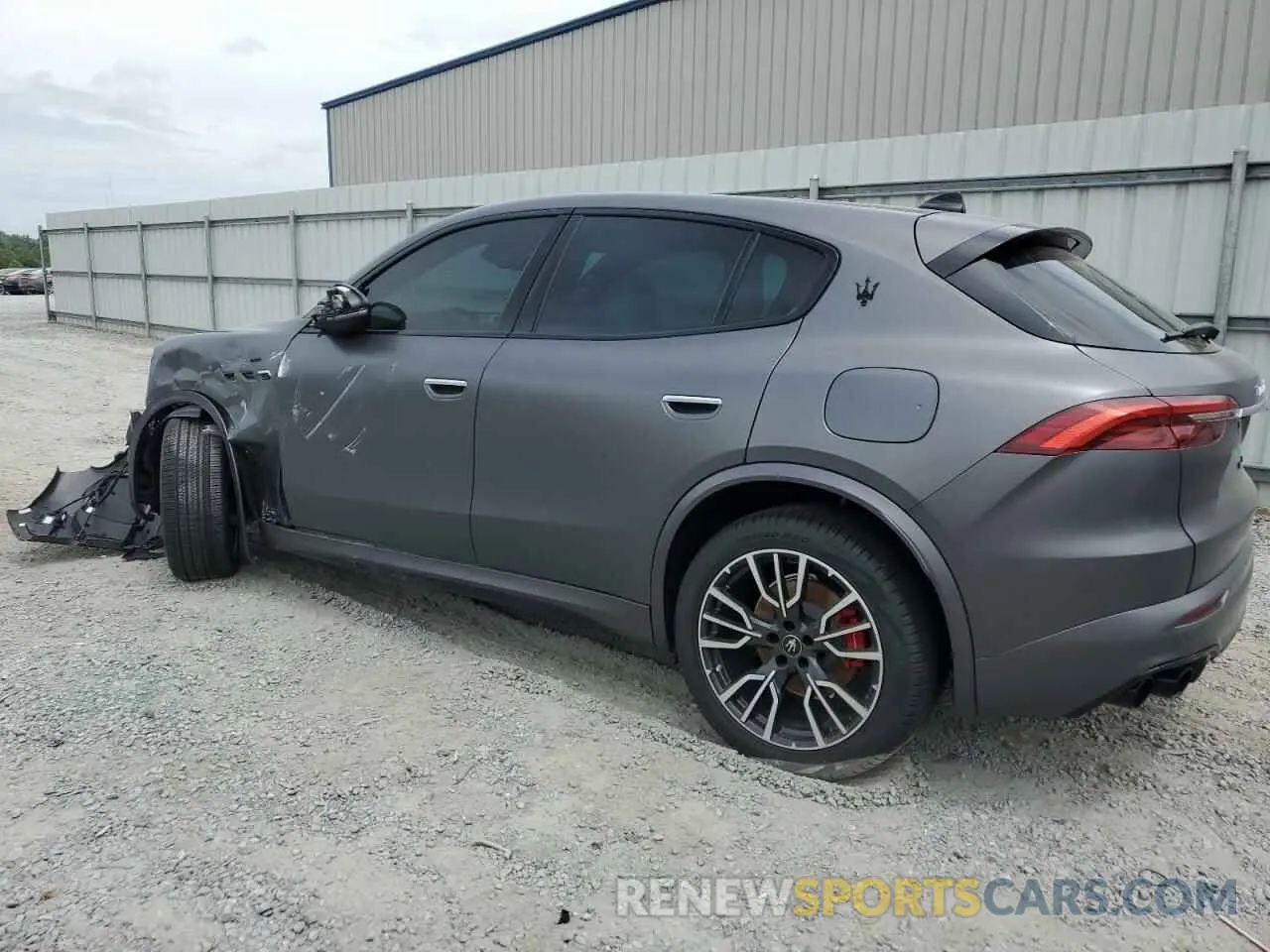 2 Photograph of a damaged car ZN682AVM0P7440105 MASERATI GRECALE MO 2023