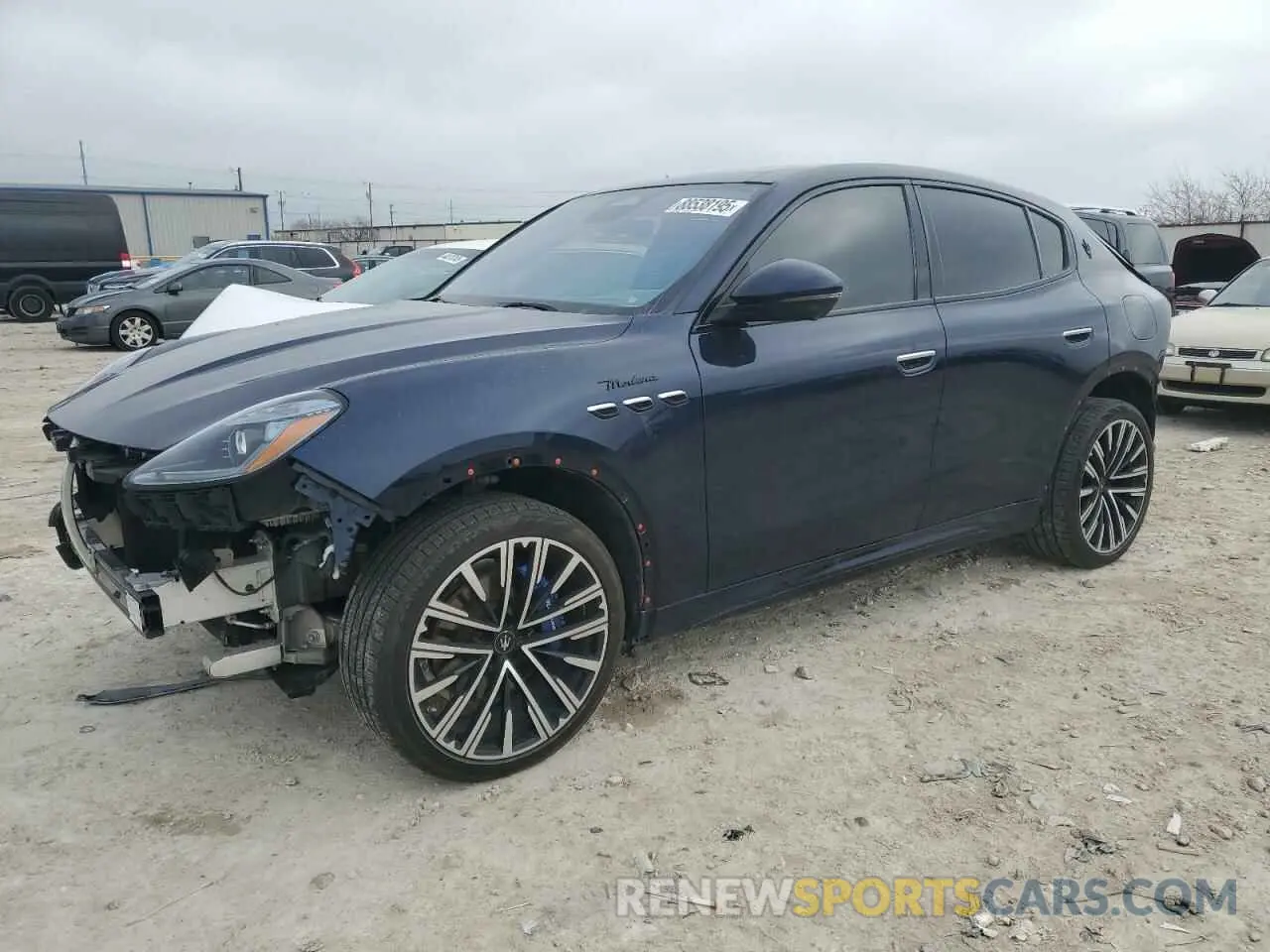 1 Photograph of a damaged car ZN682AVM1P7407775 MASERATI GRECALE MO 2023