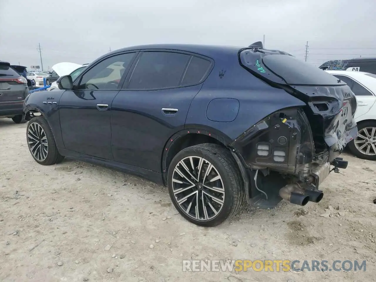 2 Photograph of a damaged car ZN682AVM1P7407775 MASERATI GRECALE MO 2023
