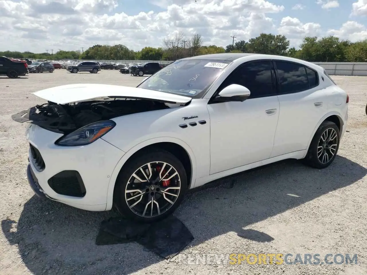 1 Photograph of a damaged car ZN682AVM1P7422504 MASERATI GRECALE MO 2023