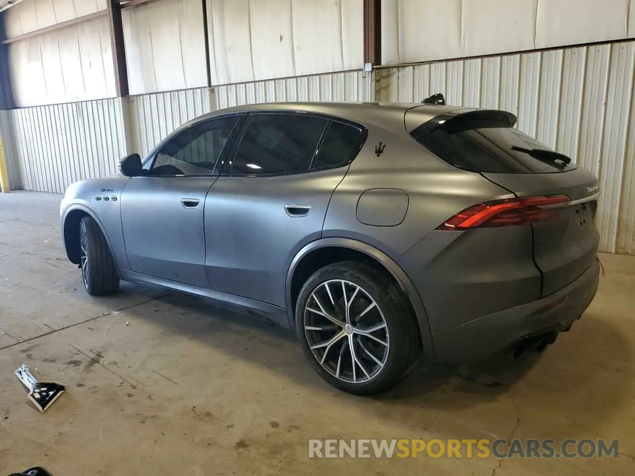 2 Photograph of a damaged car ZN682AVM3P7440115 MASERATI GRECALE MO 2023