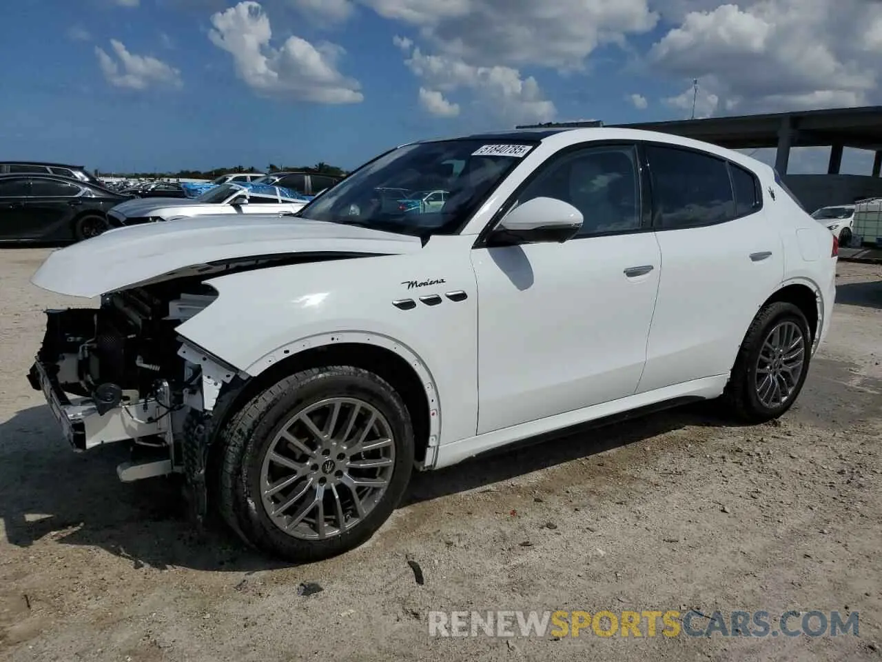 1 Photograph of a damaged car ZN682AVMXP7417530 MASERATI GRECALE MO 2023