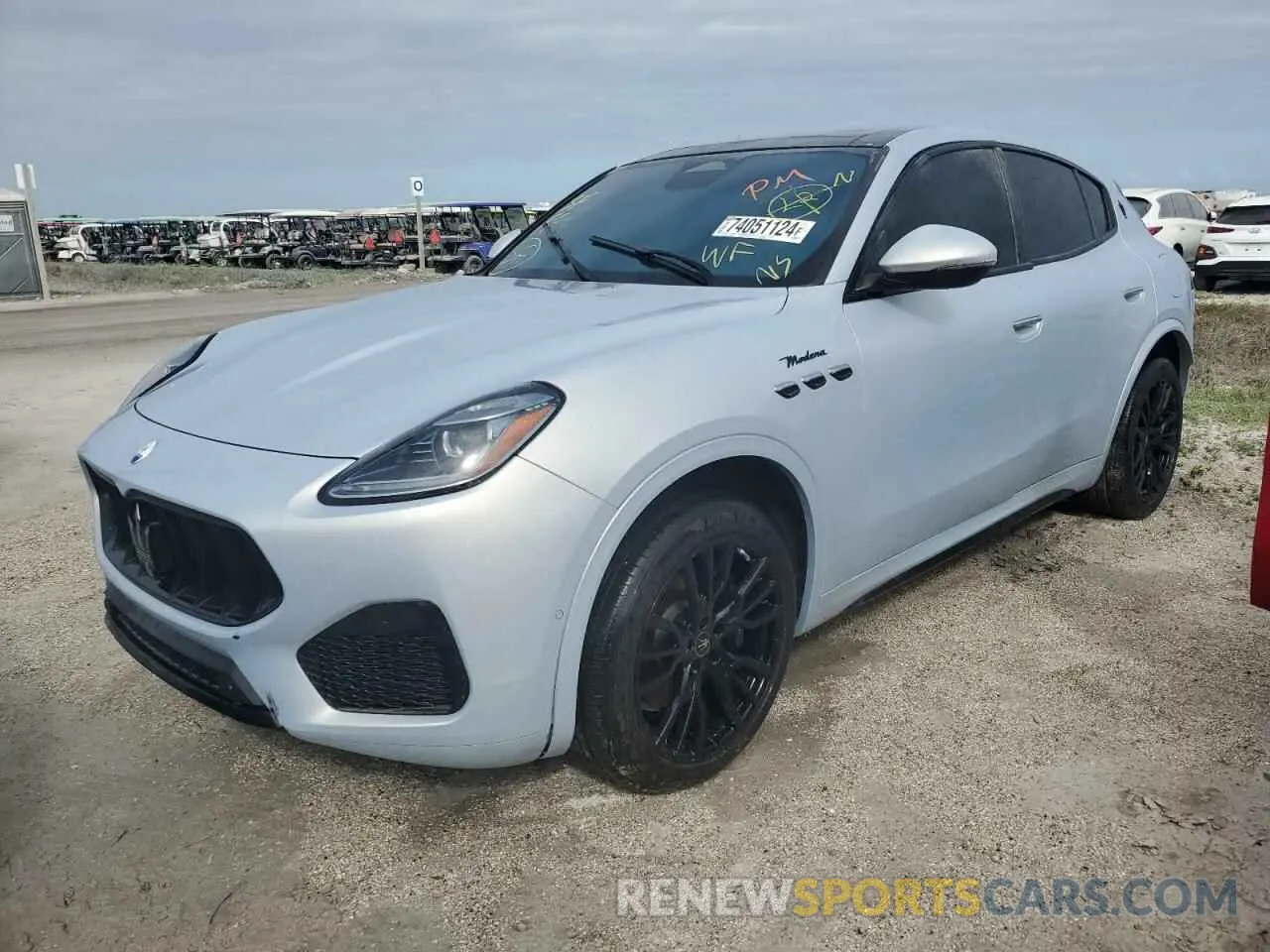 1 Photograph of a damaged car ZN6PMDBA5R7450374 MASERATI GRECALE MO 2024