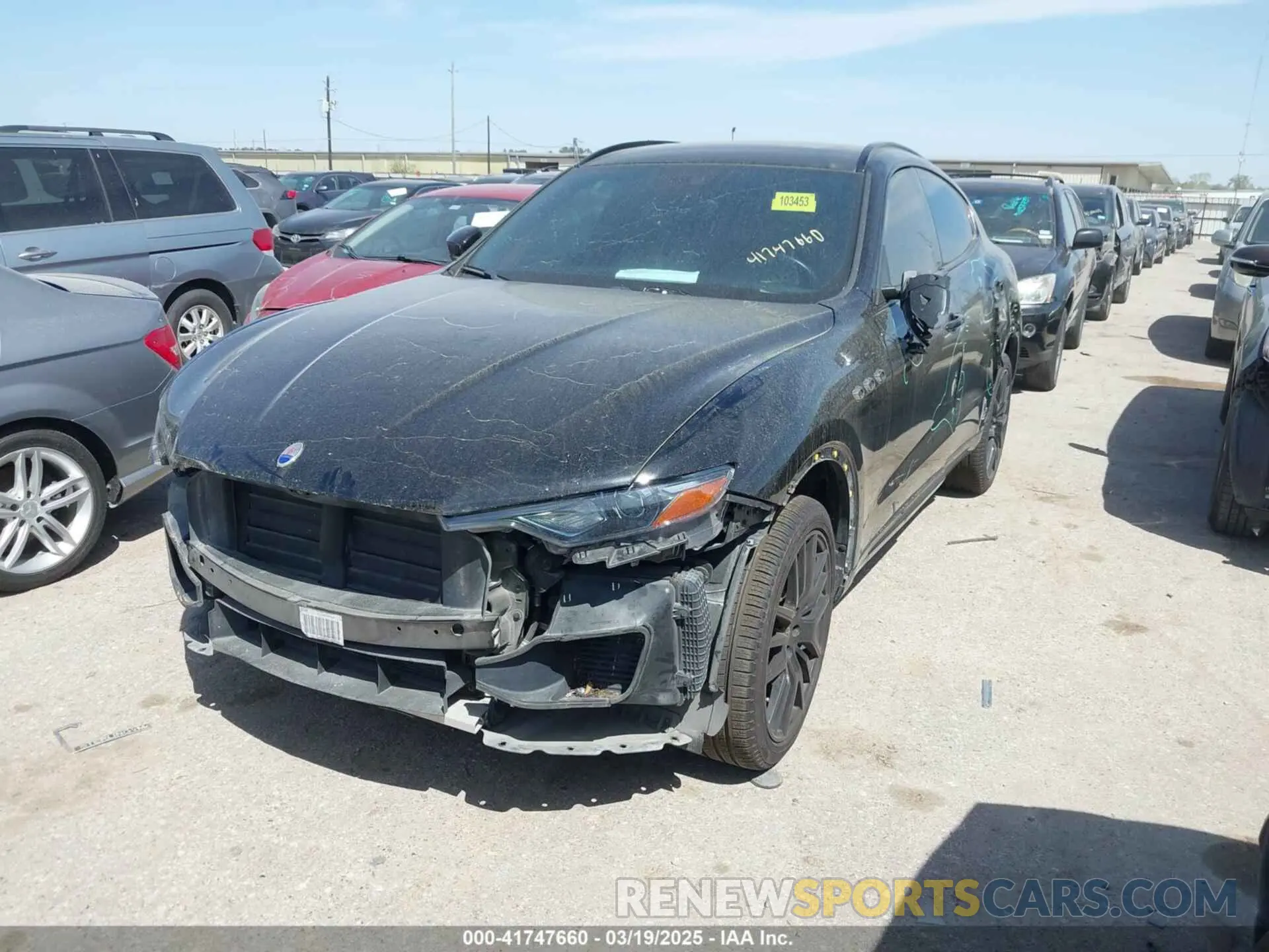 2 Photograph of a damaged car ZN661XUAXKX323919 MASERATI LEVANTE 2019