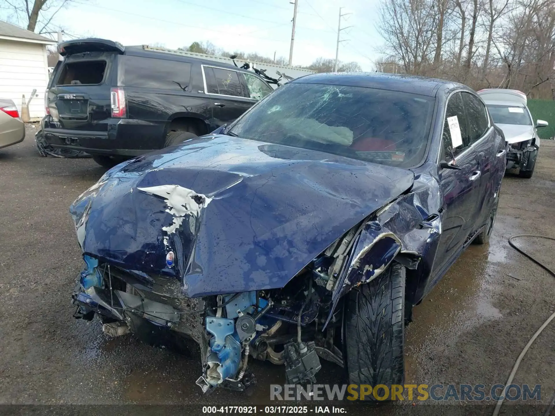 6 Photograph of a damaged car ZN661XUSXMX364840 MASERATI LEVANTE 2021