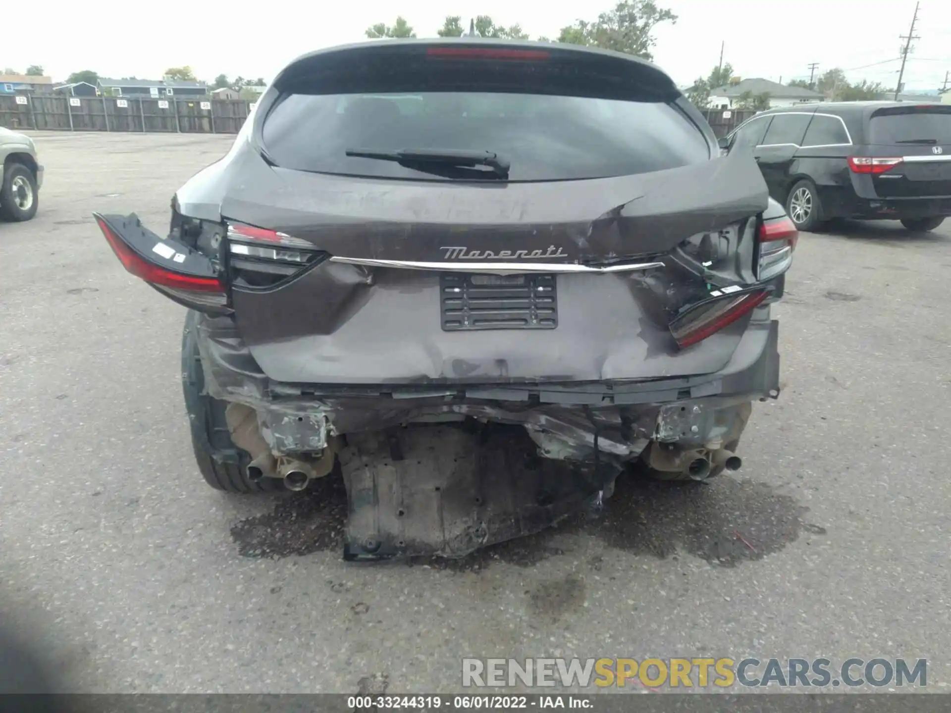 6 Photograph of a damaged car ZN661XUA2NX388705 MASERATI LEVANTE 2022