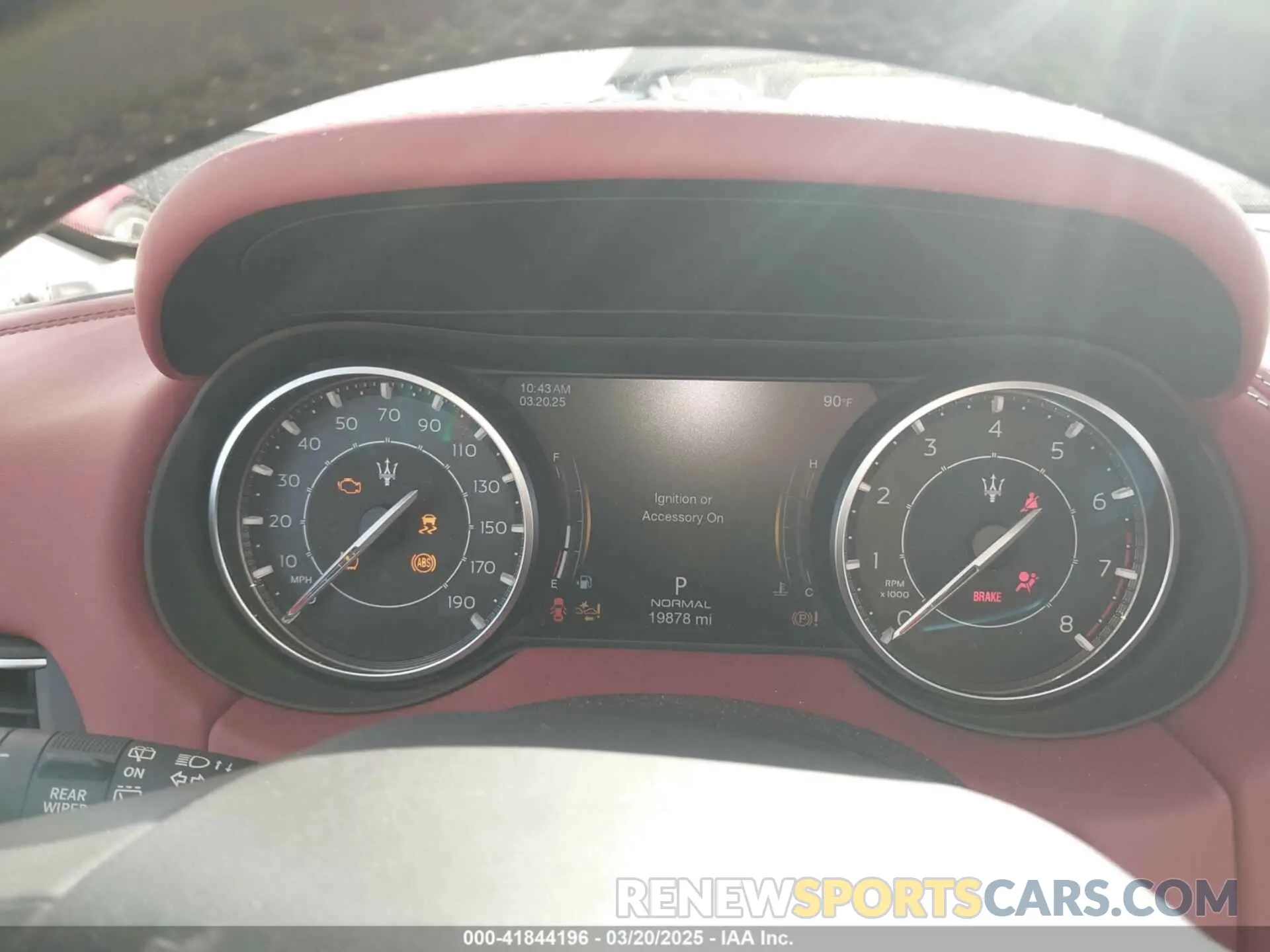 7 Photograph of a damaged car ZN661YUM3PX429958 MASERATI LEVANTE 2023