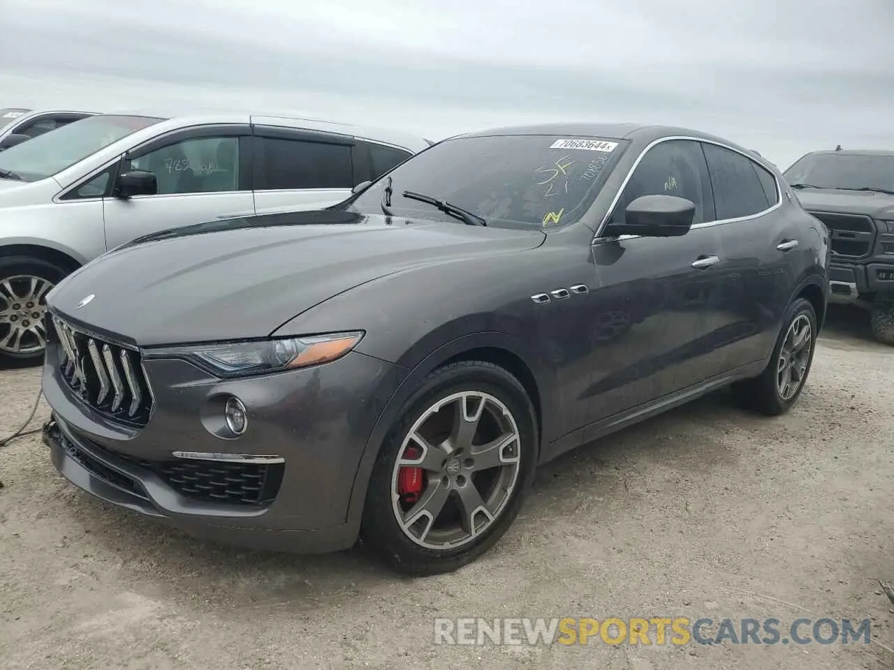 1 Photograph of a damaged car ZN661XUA4NX407254 MASERATI LEVANTE BA 2022