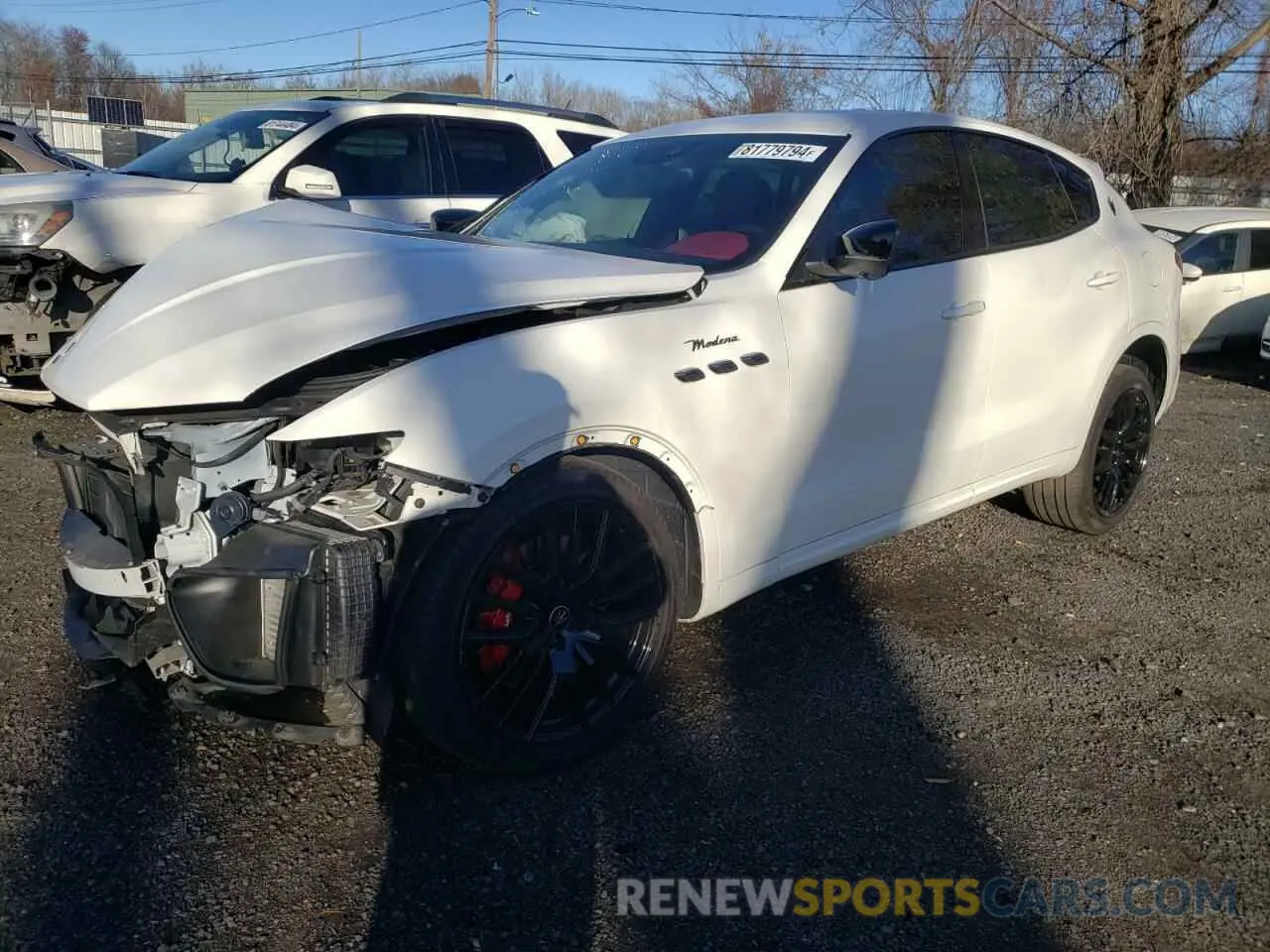 1 Photograph of a damaged car ZN661YUM8PX429941 MASERATI LEVANTE MO 2023