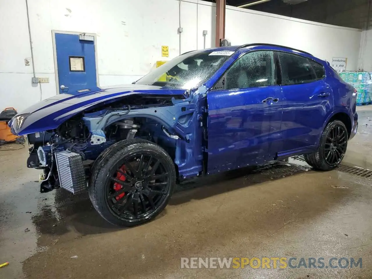 1 Photograph of a damaged car ZN661YUM4RX450899 MASERATI LEVANTE MO 2024