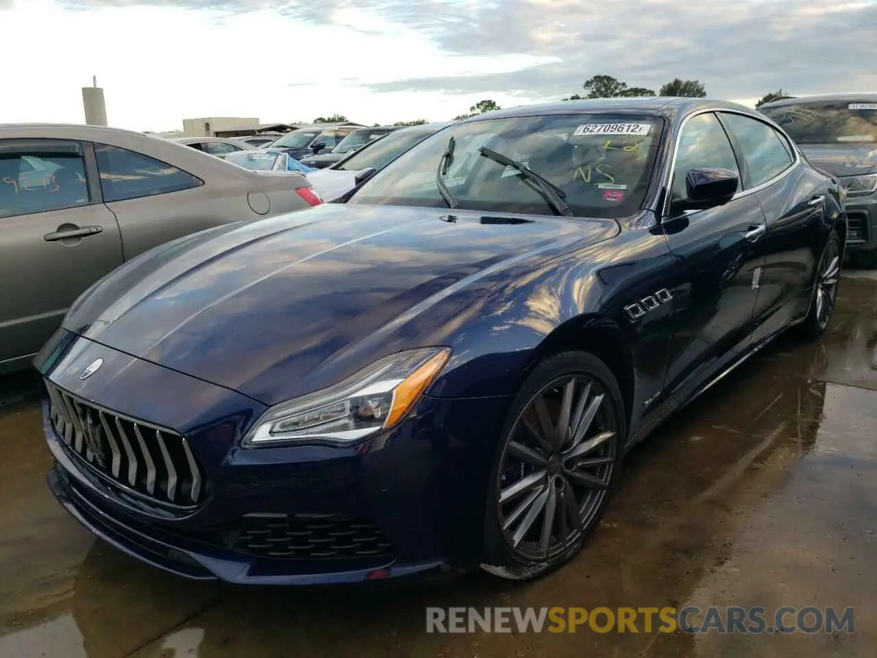 2 Photograph of a damaged car ZAM56YPL5K1328221 MASERATI QUATTROPOR 2019