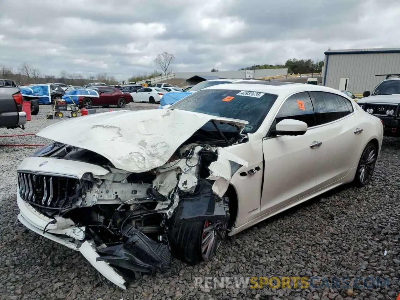 1 Photograph of a damaged car ZAM56YRL3K1328540 MASERATI QUATTROPOR 2019