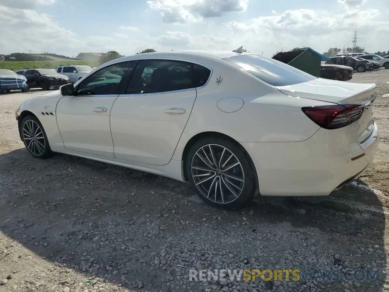 2 Photograph of a damaged car ZAM56XPA8N1391441 MASERATI QUATTROPOR 2022