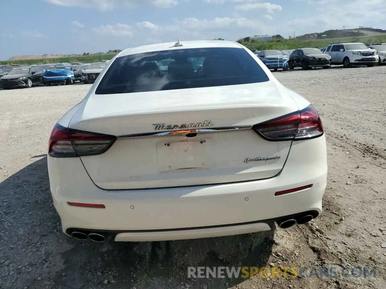 6 Photograph of a damaged car ZAM56XPA8N1391441 MASERATI QUATTROPOR 2022