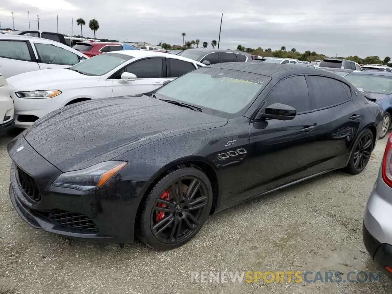 1 Photograph of a damaged car ZAM56XPAXN1391103 MASERATI QUATTROPOR 2022
