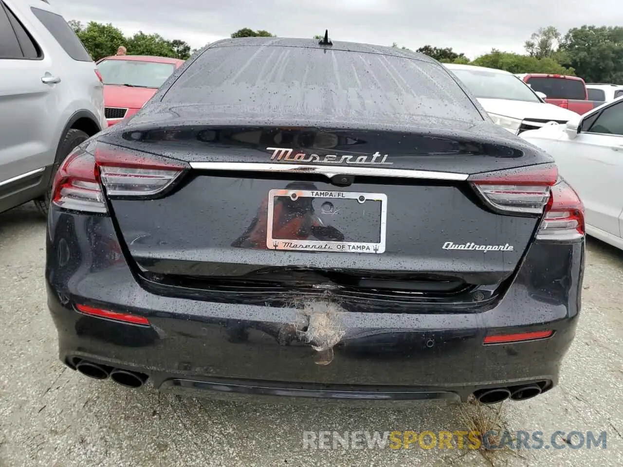 6 Photograph of a damaged car ZAM56XPAXN1391103 MASERATI QUATTROPOR 2022