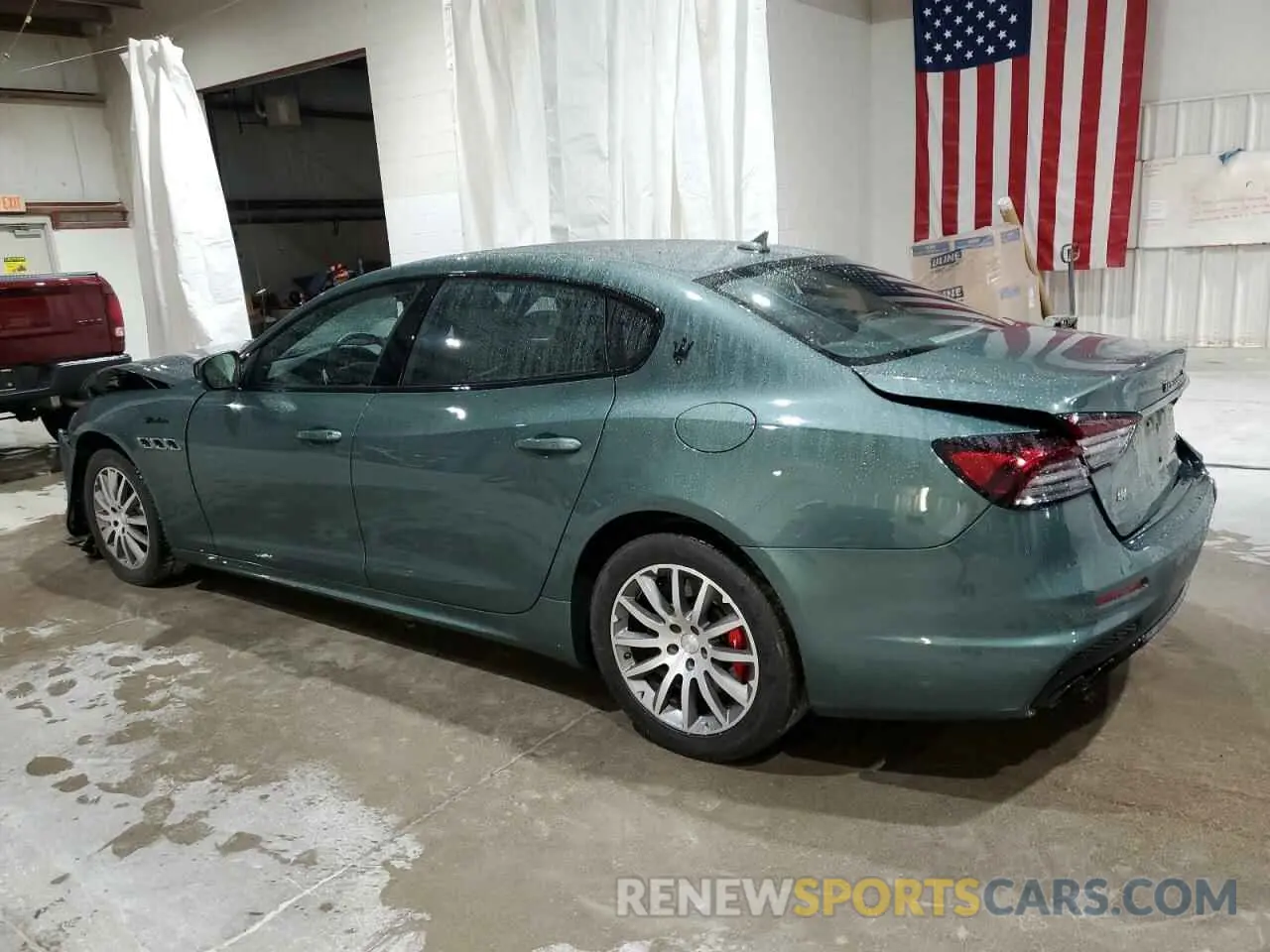 2 Photograph of a damaged car ZAM56YRM7N1386826 MASERATI QUATTROPOR 2022
