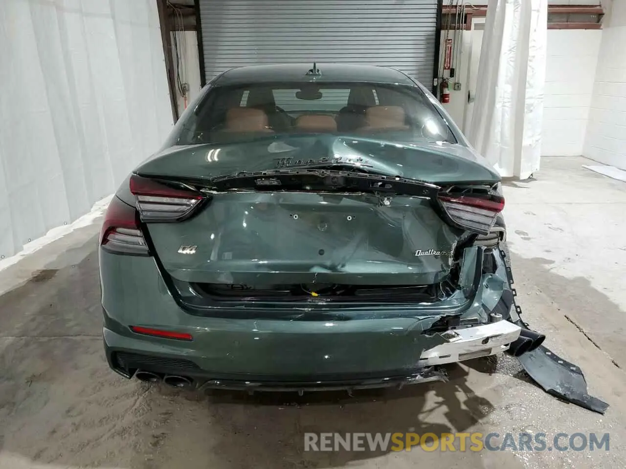 6 Photograph of a damaged car ZAM56YRM7N1386826 MASERATI QUATTROPOR 2022
