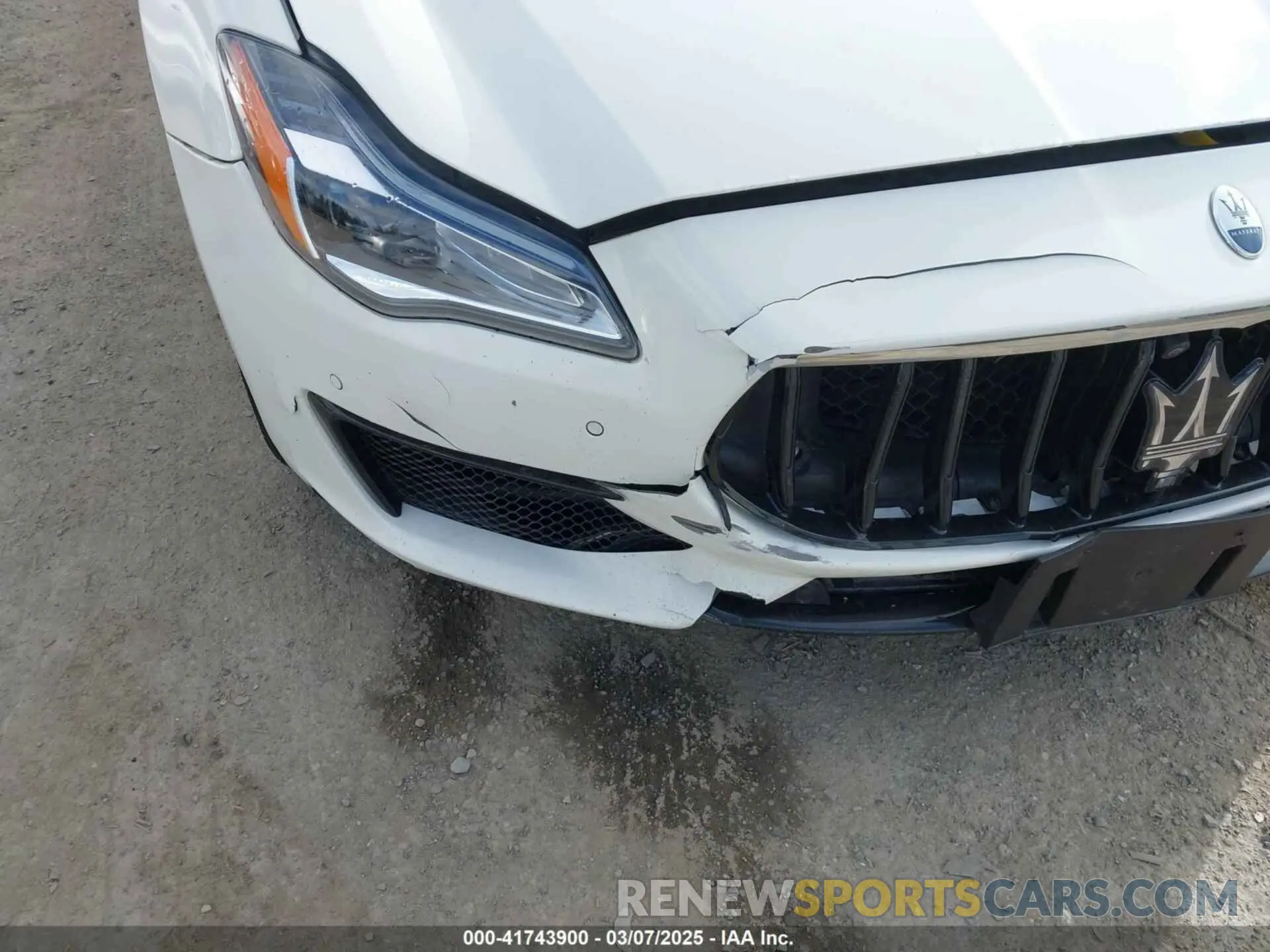 6 Photograph of a damaged car ZAM56YRM2N1388371 MASERATI QUATTROPORTE 2022